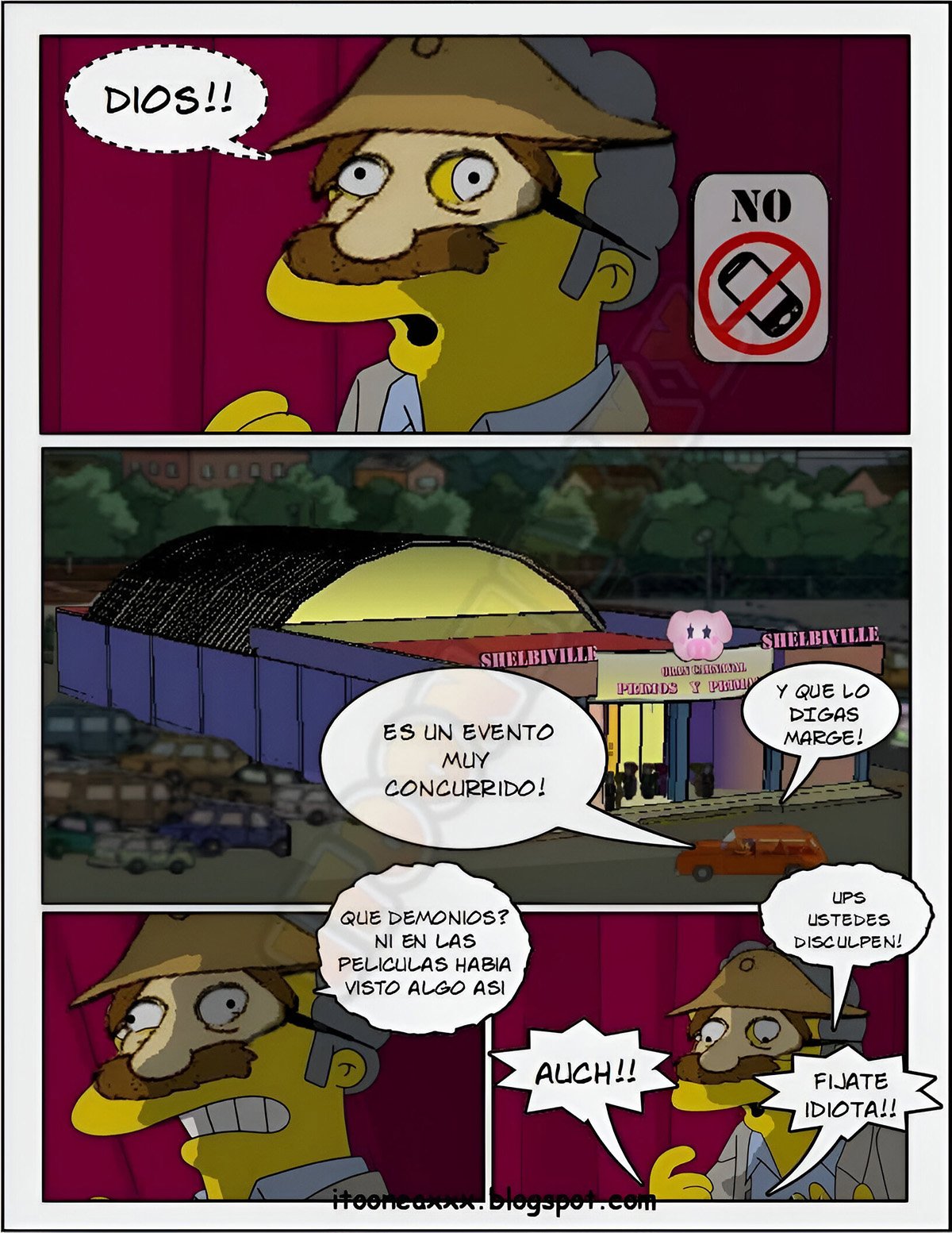 The GYM: Comic XXX Los Simpsons - xxx comic los simpson página 16