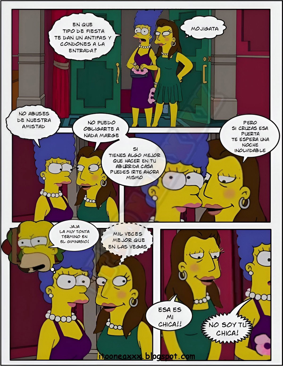 The GYM: Comic XXX Los Simpsons Los Simpsons - Comic XXX Los Simpsons imagen 17