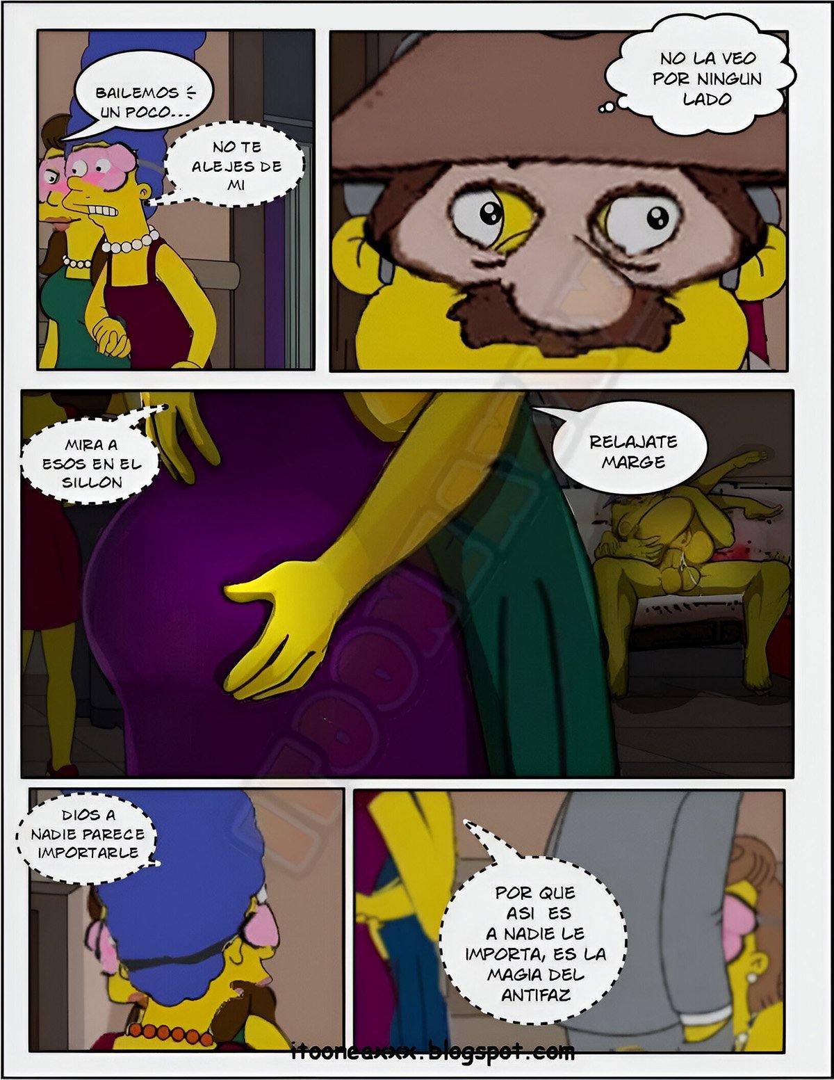 Los Simpsons en Los Simpsons comic XXX - imagen 19 de 36