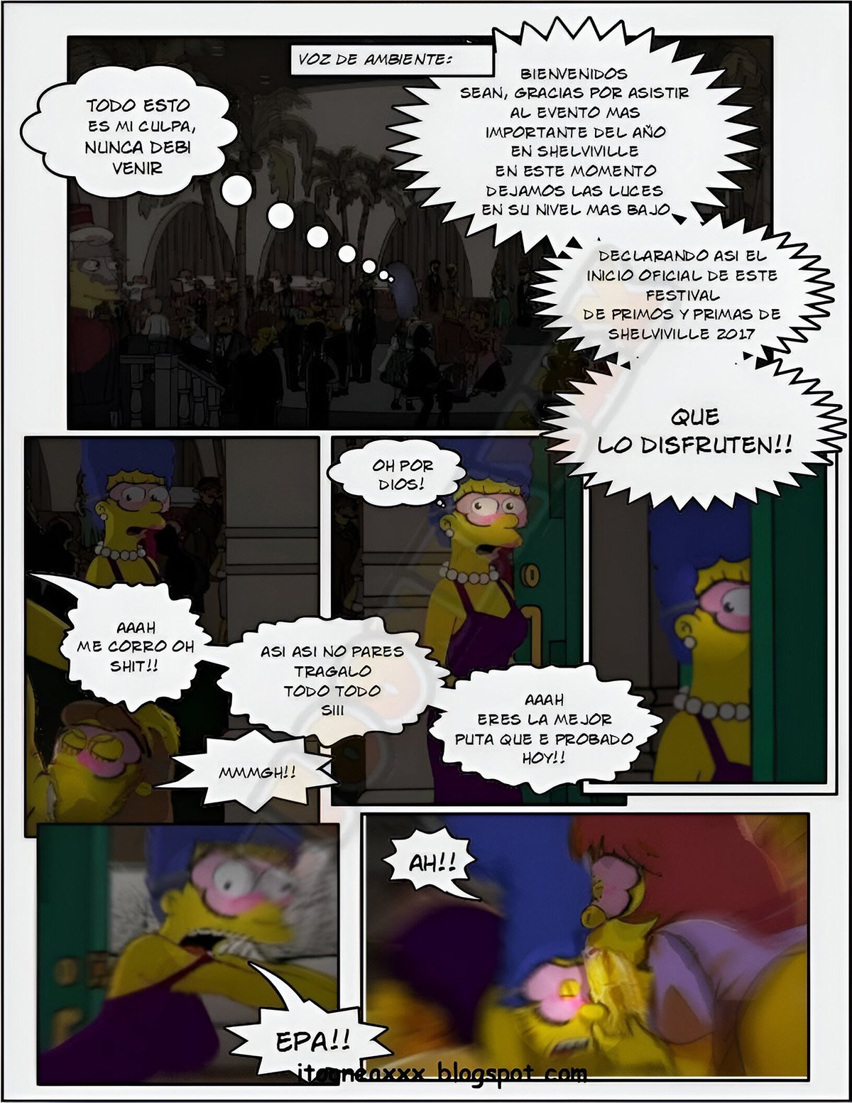 xxx comic los simpson - The GYM: Comic XXX Los Simpsons imagen 22