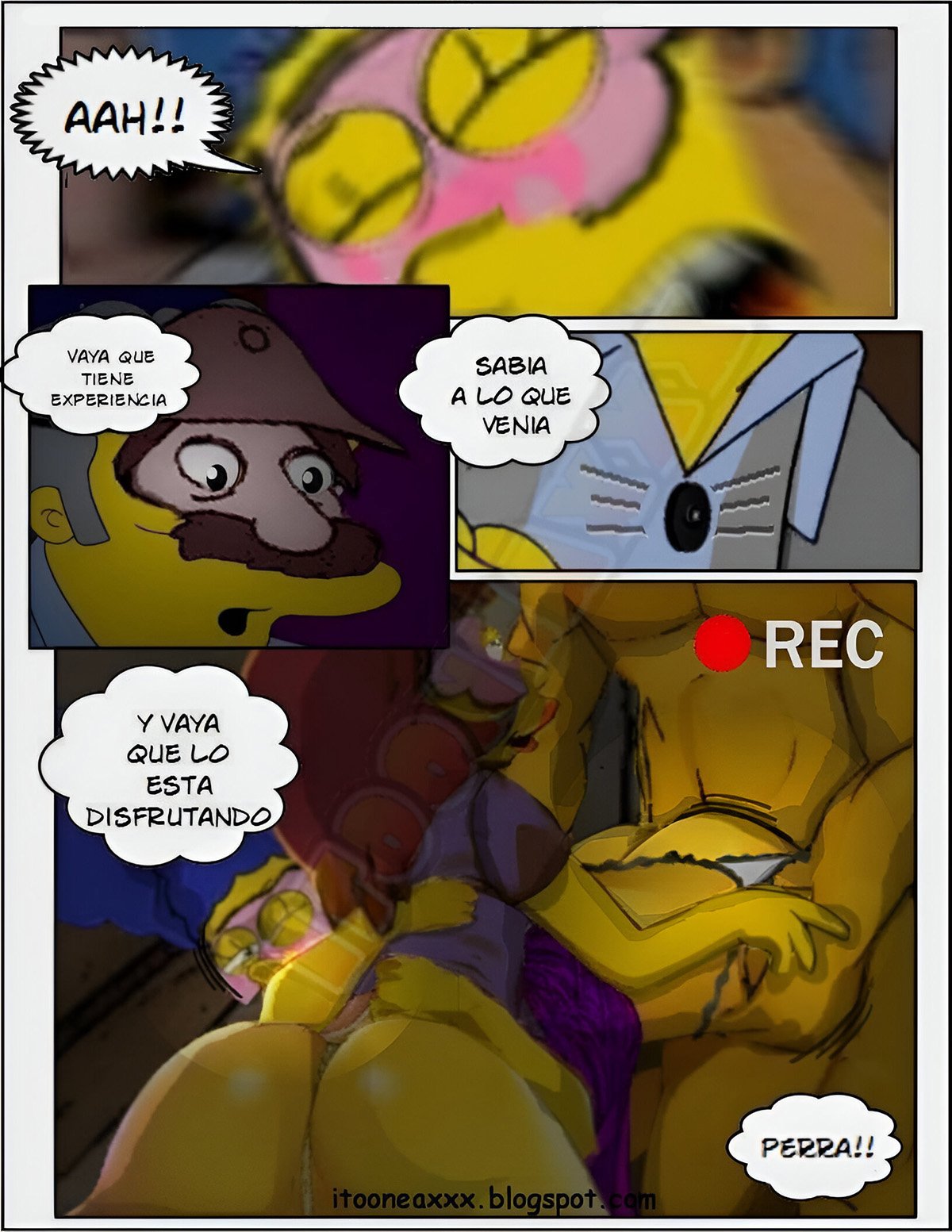 The GYM: Comic XXX Los Simpsons - xxx comic los simpson página 28