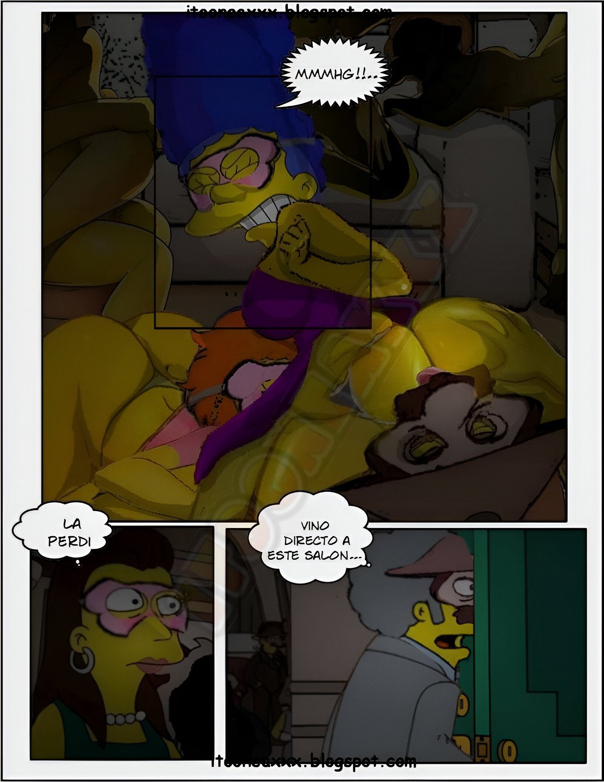The GYM: Comic XXX Los Simpsons - xxx comic los simpson página 24