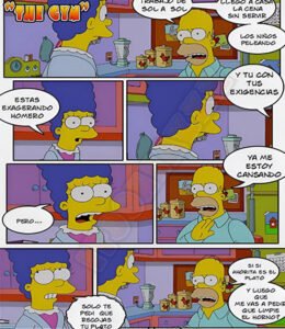 The GYM: Comic XXX Los Simpsons