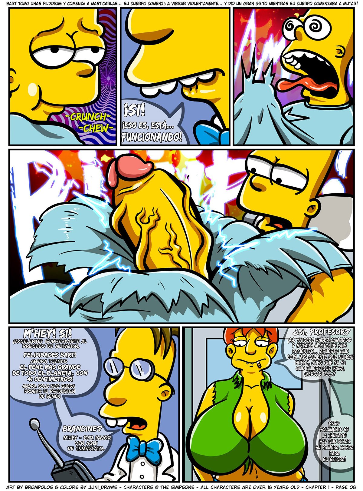 Los SEXENSTEINS parte 1: Comic XXX Los Simpsons Los Simpsons - Comic XXX Los Simpsons imagen 9