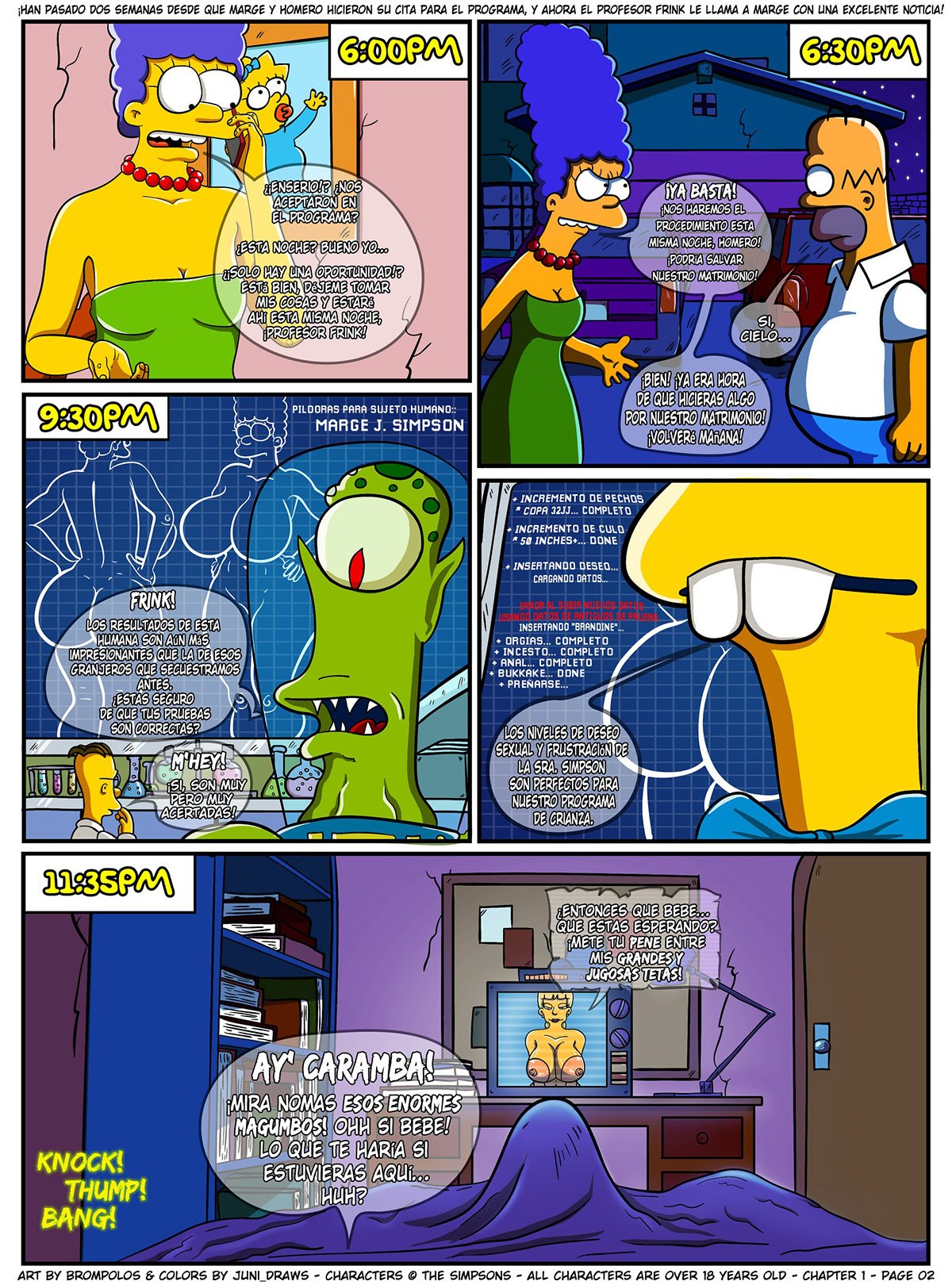 Los Simpsons en Los Simpsons comic XXX - imagen 3 de 47