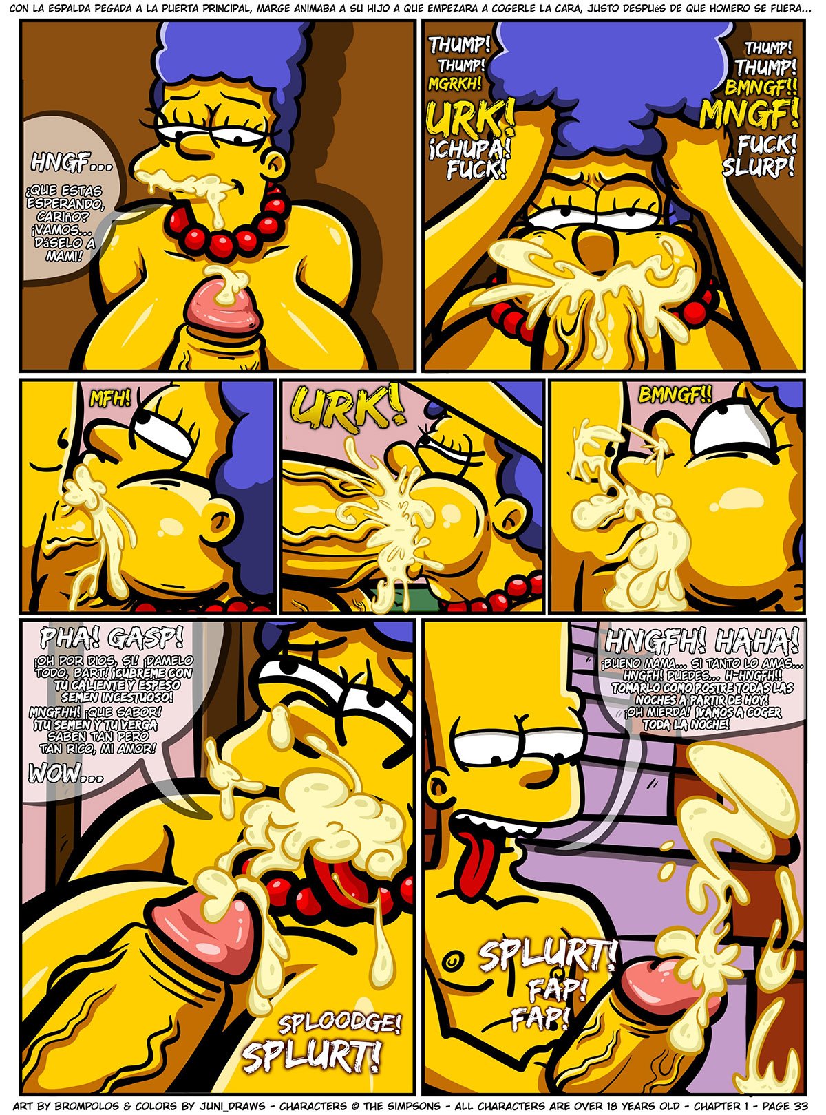xxx comic los simpson - Los SEXENSTEINS parte 1: Comic XXX Los Simpsons imagen 34