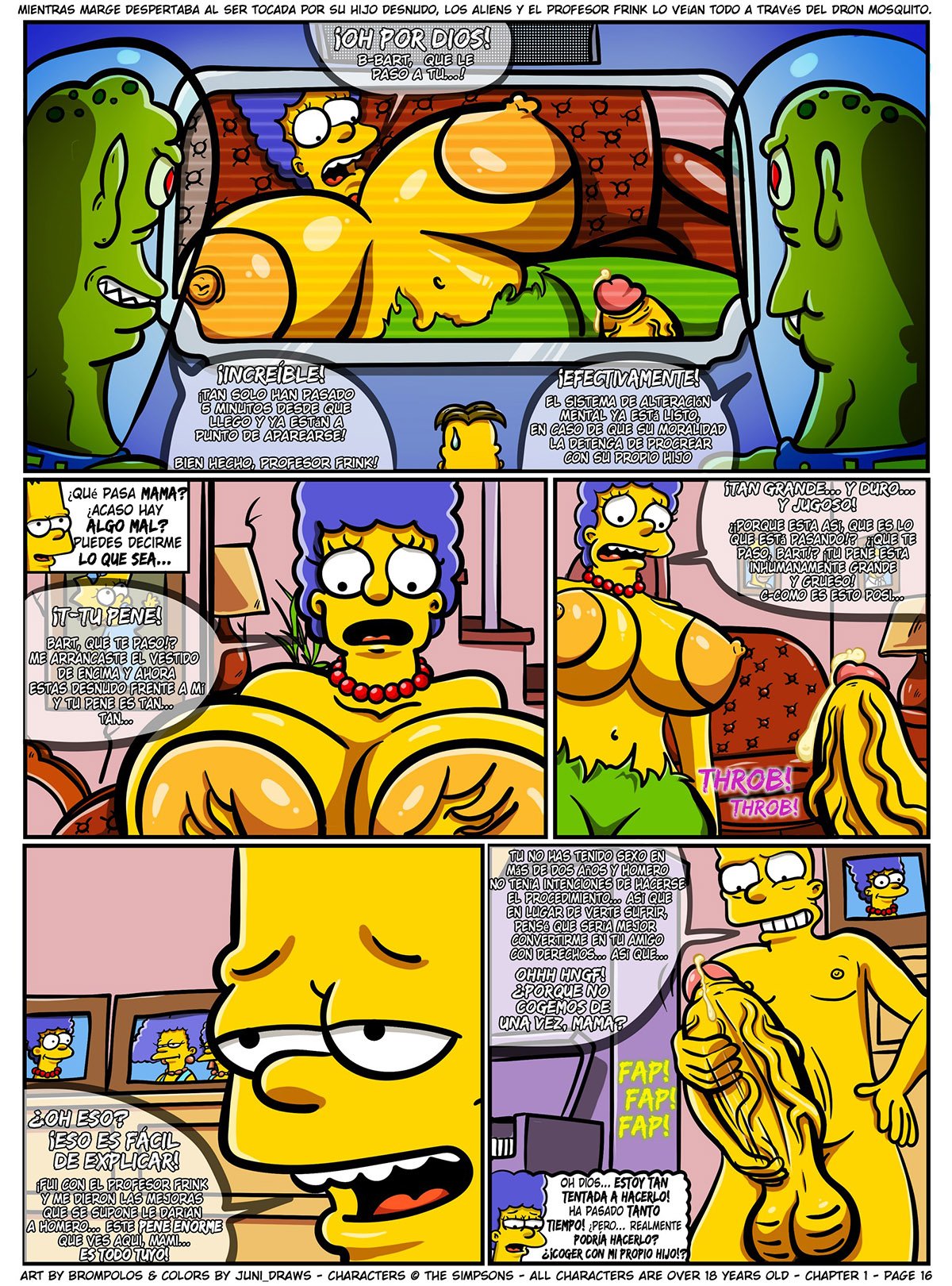 Los SEXENSTEINS parte 1: Comic XXX Los Simpsons Los Simpsons - Comic XXX Los Simpsons imagen 17