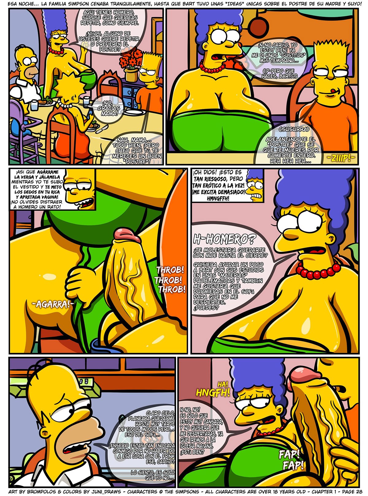 Los SEXENSTEINS parte 1: Comic XXX Los Simpsons Los Simpsons - Comic XXX Los Simpsons imagen 29