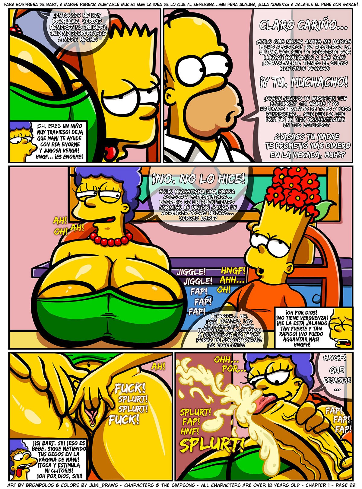 xxx comic los simpson - Los SEXENSTEINS parte 1: Comic XXX Los Simpsons imagen 30