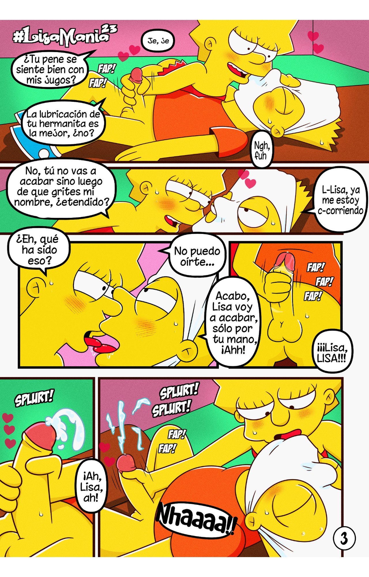 What a LITTLE SISTER: Comic XXX Los Simpsons - xxx comic los simpson página 4