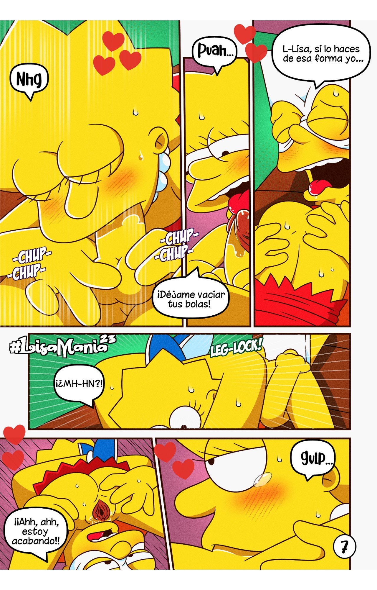 What a LITTLE SISTER: Comic XXX Los Simpsons - xxx comic los simpson página 8
