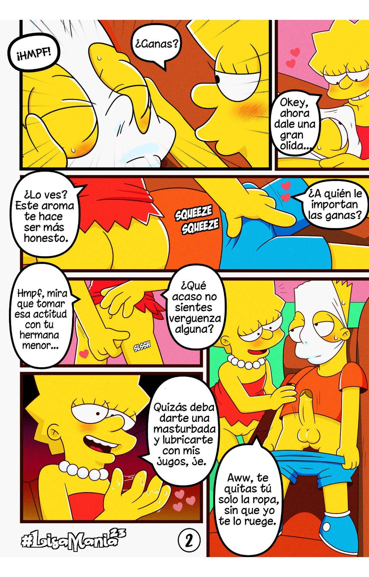 Los Simpsons en Los Simpsons comic XXX - imagen 3 de 25