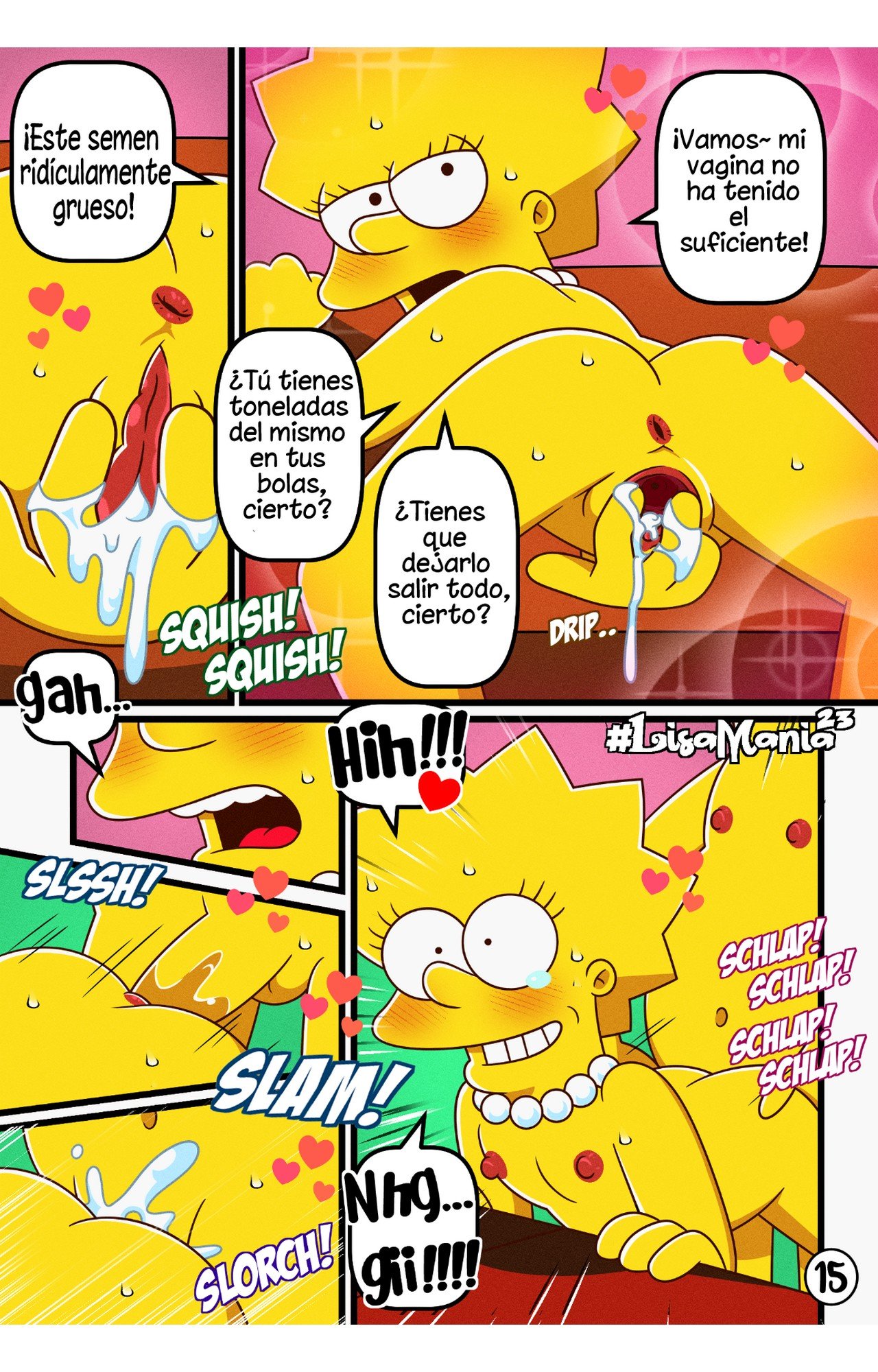 What a LITTLE SISTER: Comic XXX Los Simpsons - xxx comic los simpson página 16