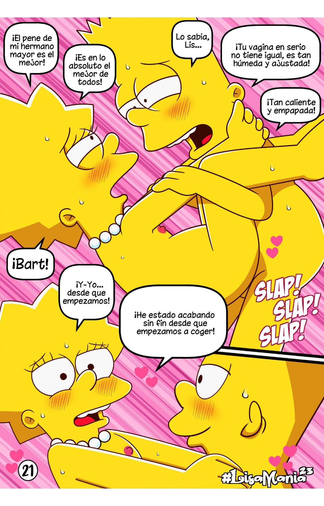 xxx comic los simpson - What a LITTLE SISTER: Comic XXX Los Simpsons imagen 22