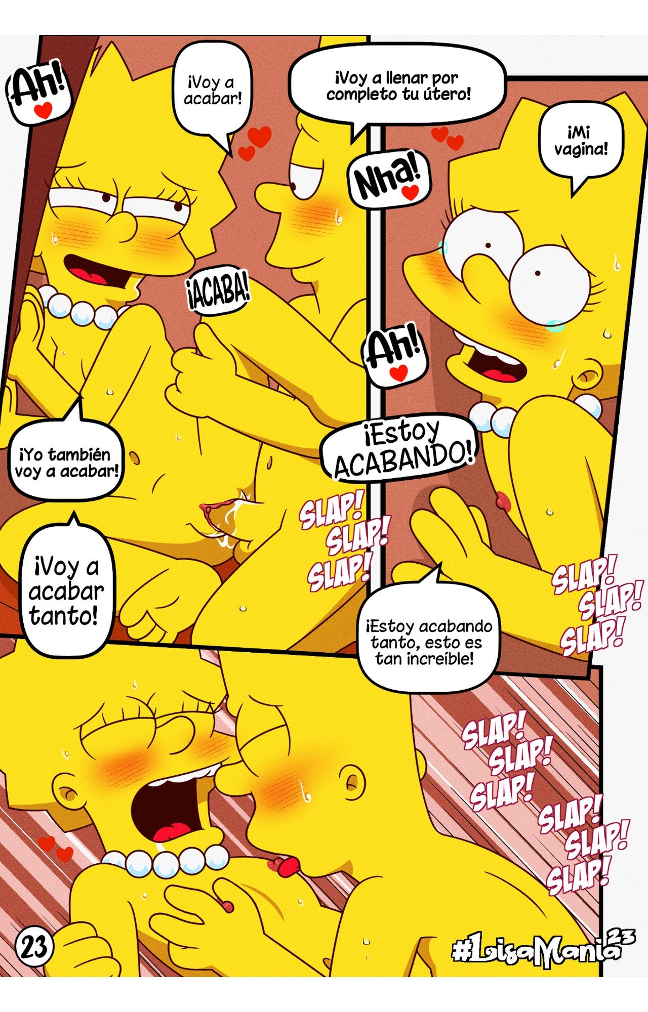 What a LITTLE SISTER: Comic XXX Los Simpsons - xxx comic los simpson página 24