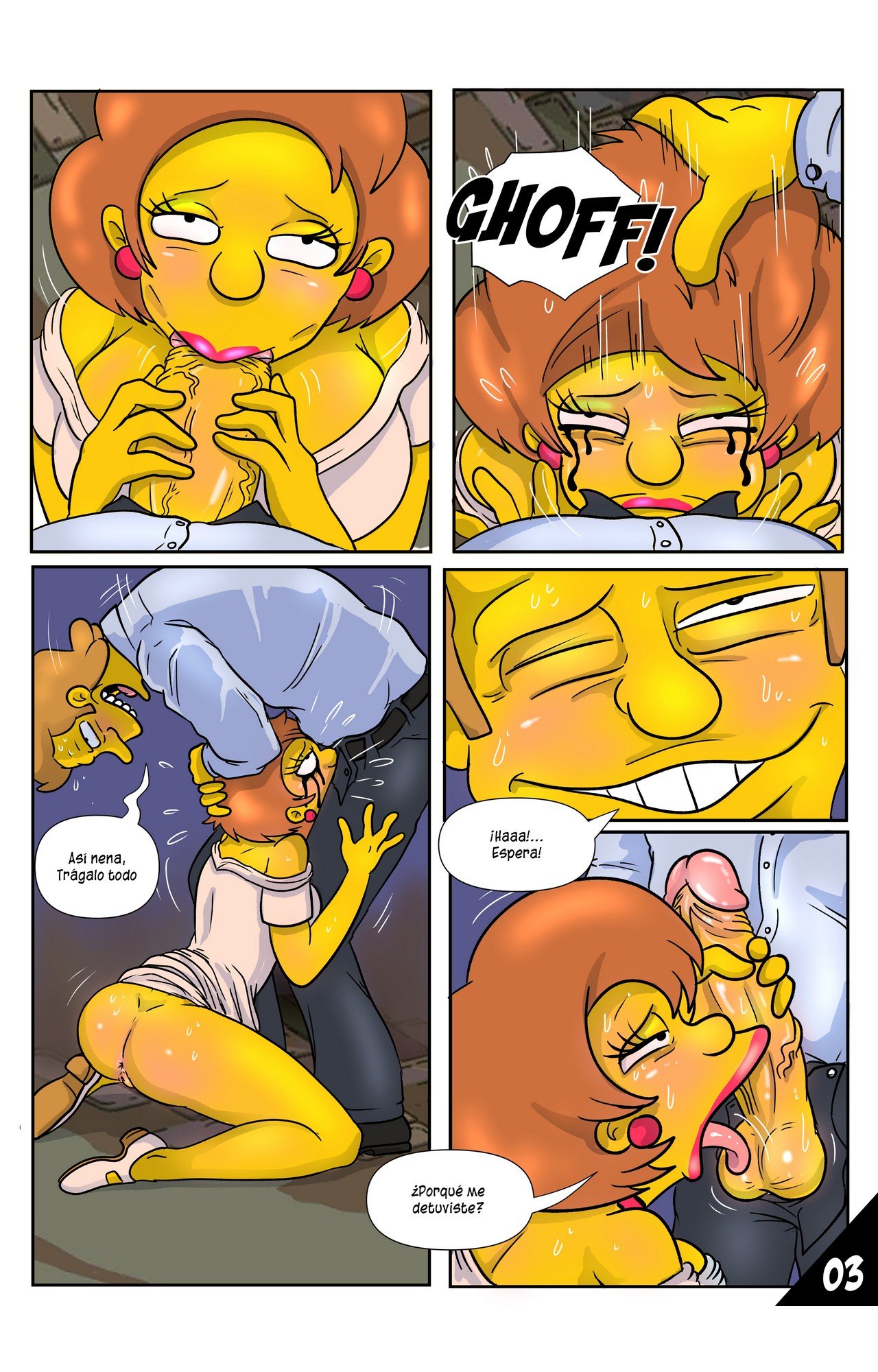 Circunstancias Inesperadas: Comic XXX Los Simpsons - xxx comic los simpson página 4