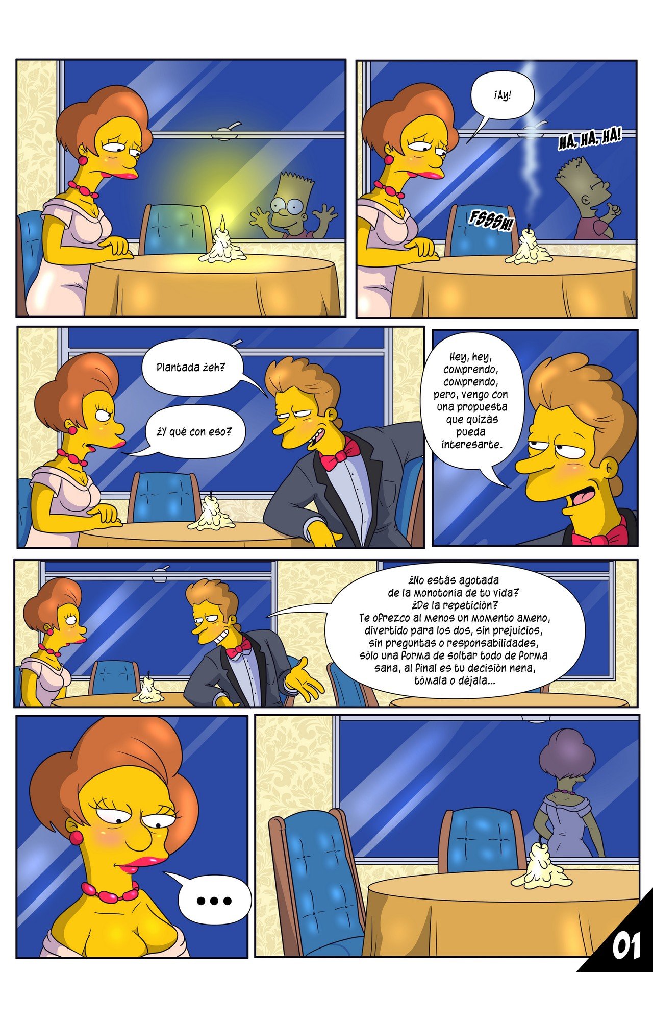 xxx comic los simpson - Circunstancias Inesperadas: Comic XXX Los Simpsons imagen 2