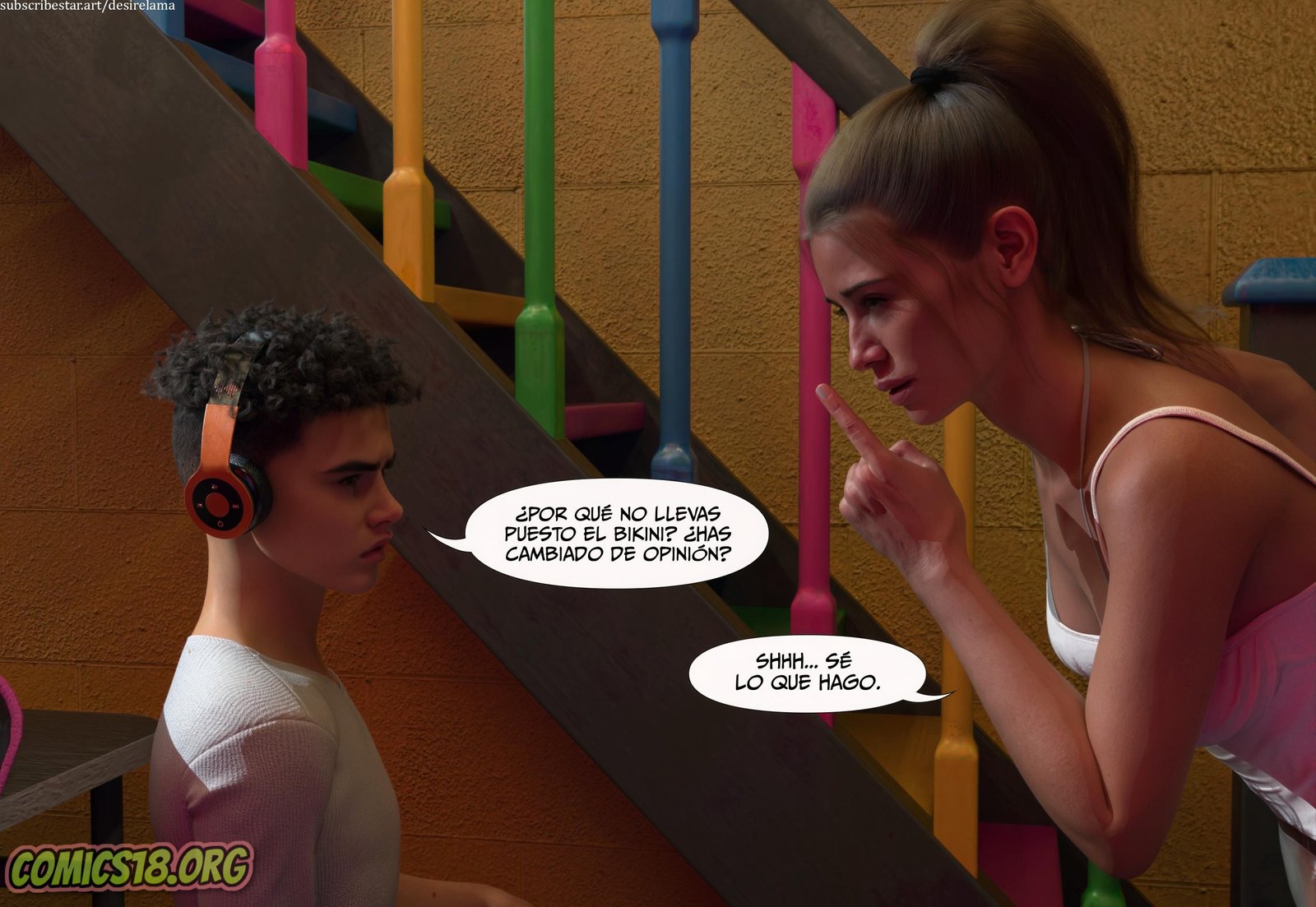The STREAM parte 2 The STREAM parte 2 — página 6 del cómic 3D XXX