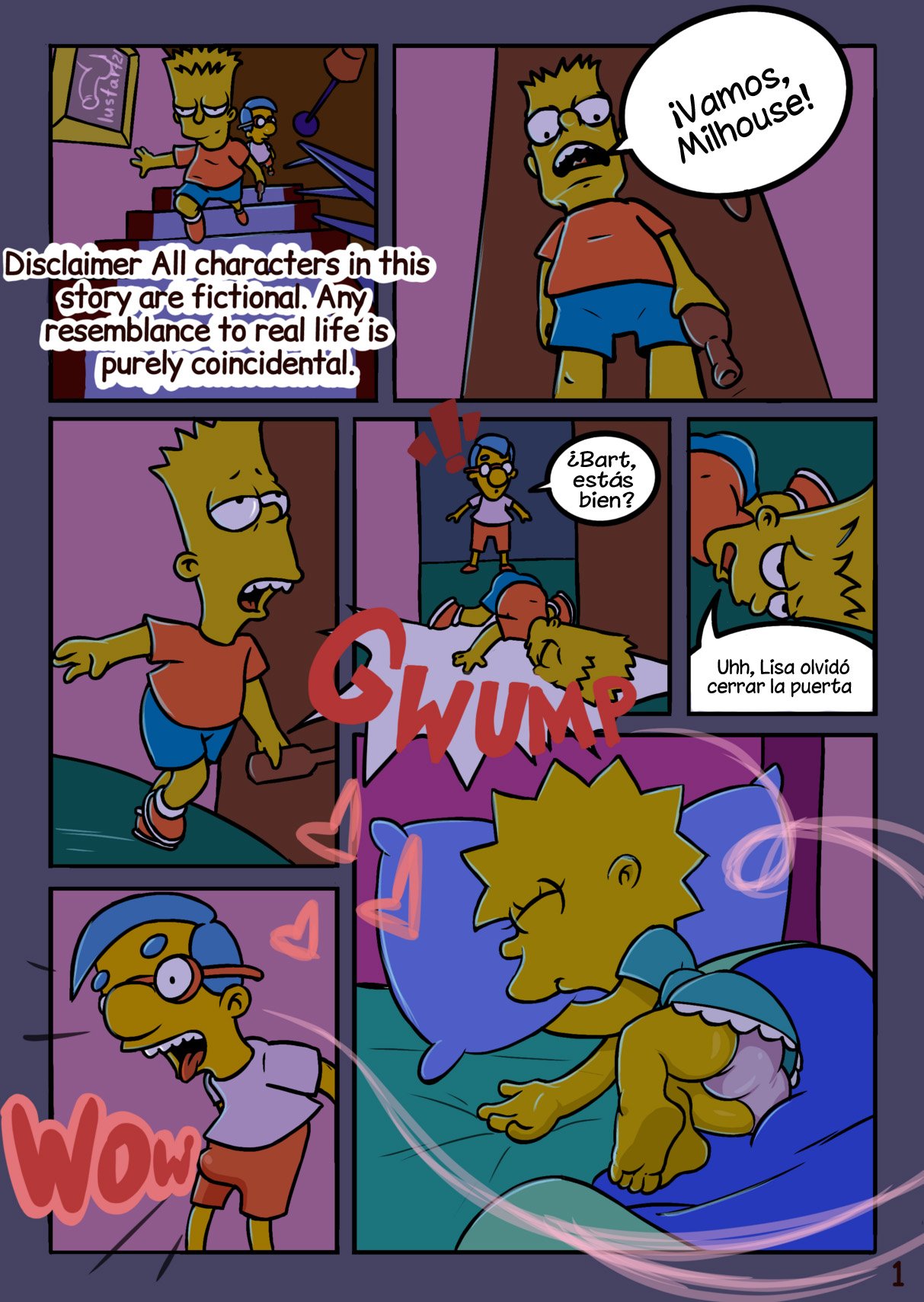 The SWINSONS parte 1 Los Simpsons en Los Simpsons comic XXX - imagen 3 de 22