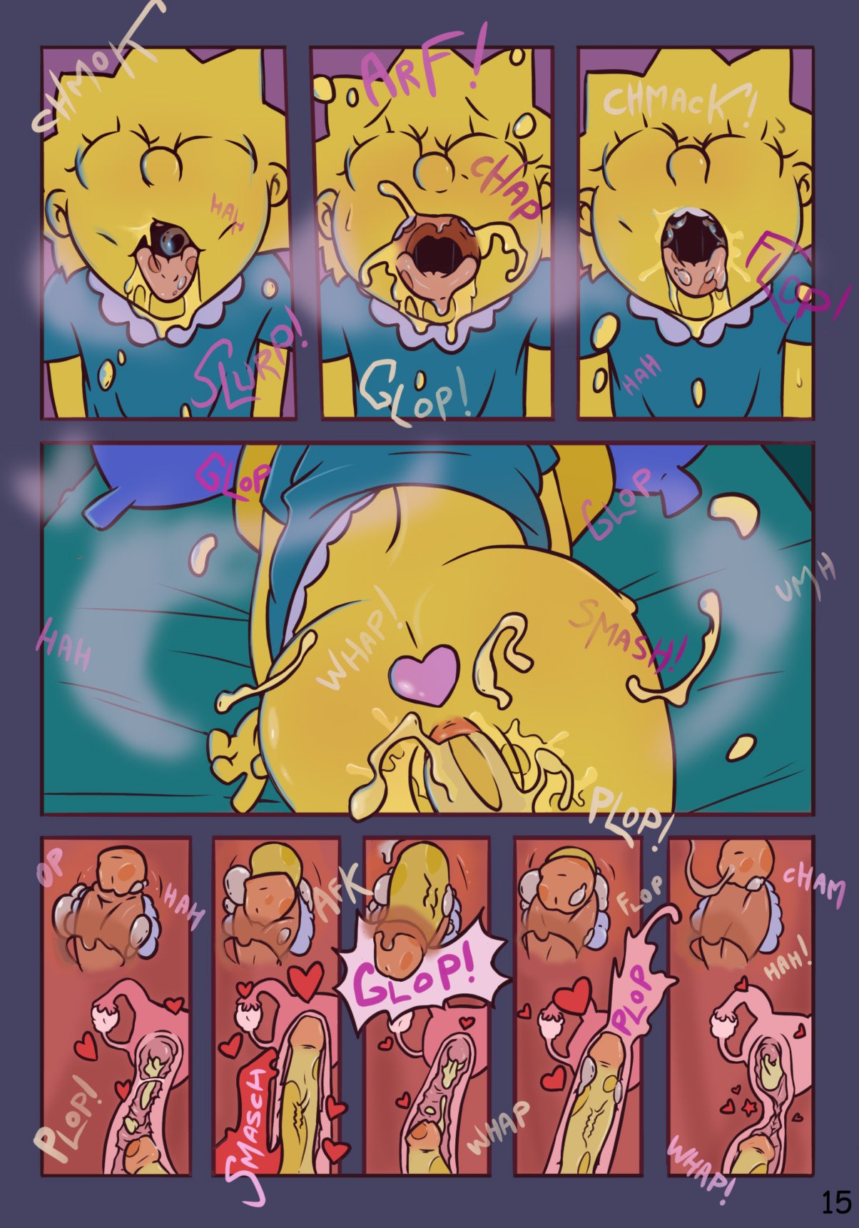 The SWINSONS parte 1 The SWINSONS parte 1: Comic XXX Los Simpsons Los Simpsons - Comic XXX Los Simpsons imagen 17