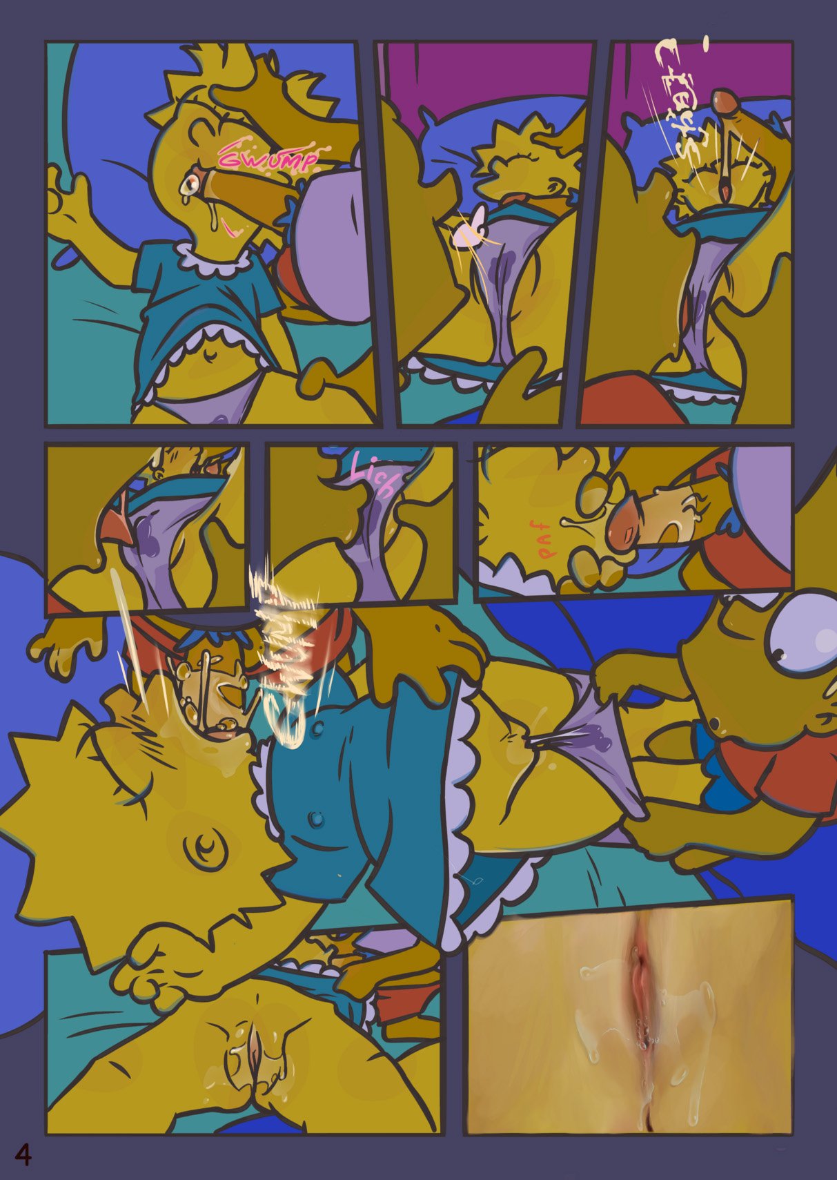 The SWINSONS parte 1 xxx comic los simpson - The SWINSONS parte 1: Comic XXX Los Simpsons imagen 6