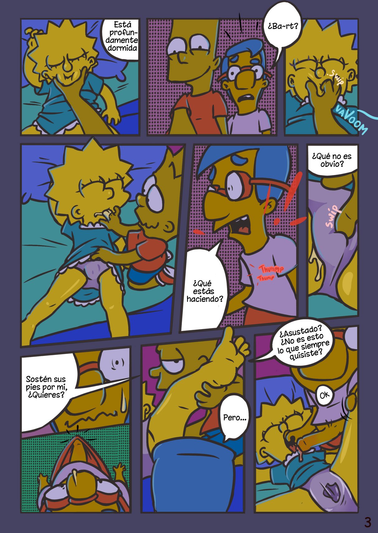The SWINSONS parte 1 The SWINSONS parte 1: Comic XXX Los Simpsons Los Simpsons - Comic XXX Los Simpsons imagen 5
