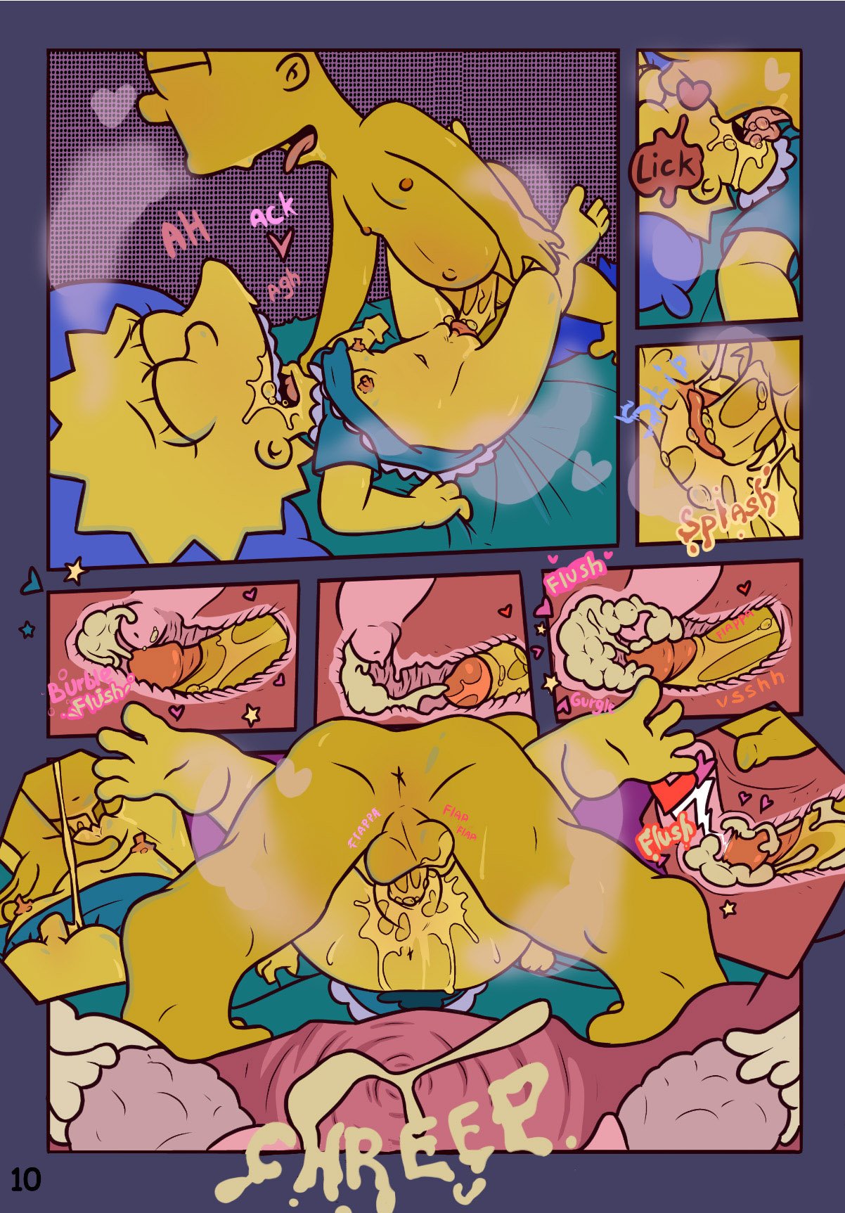 The SWINSONS parte 1 The SWINSONS parte 1: Comic XXX Los Simpsons - xxx comic los simpson página 12