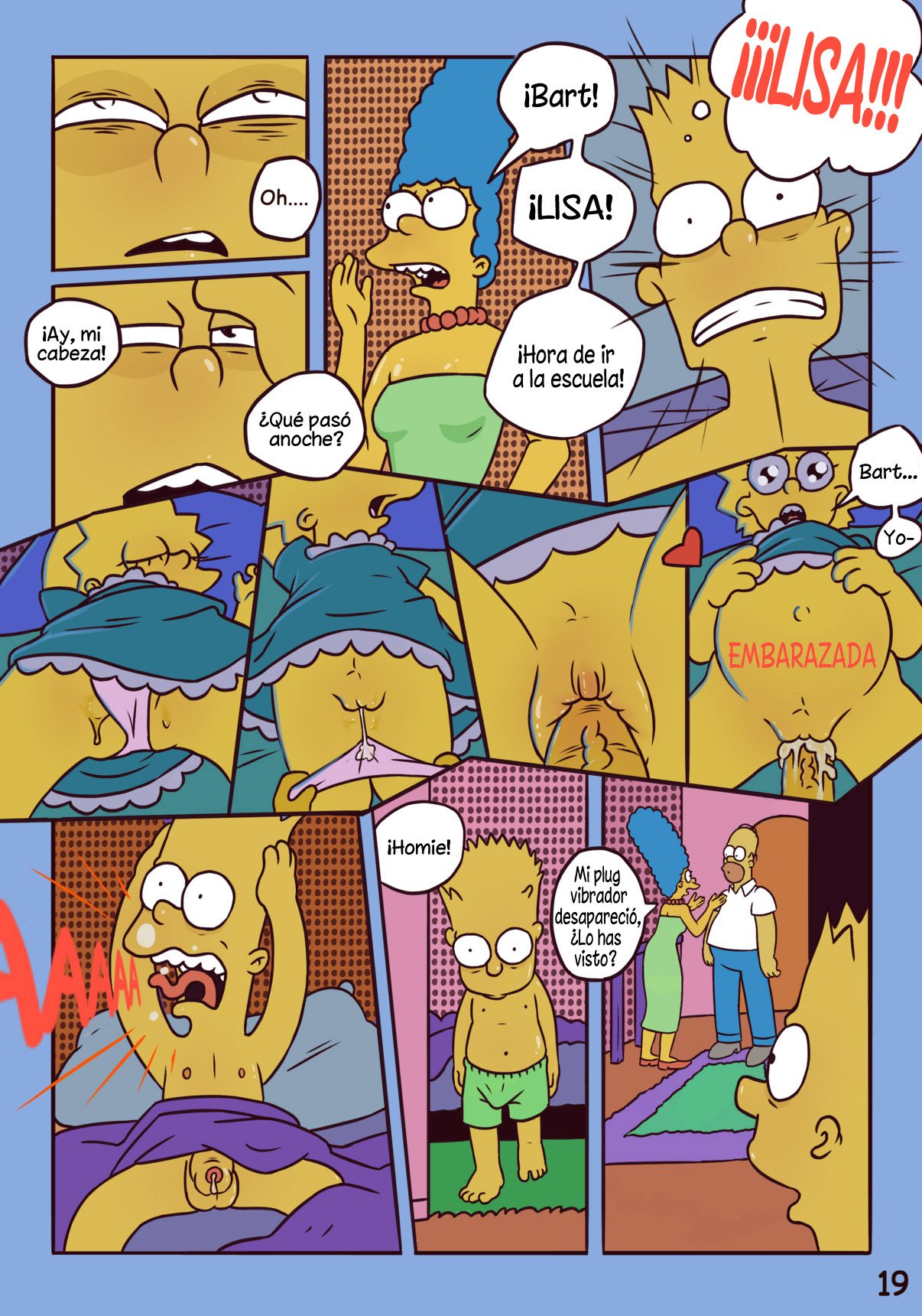 The SWINSONS parte 1 The SWINSONS parte 1: Comic XXX Los Simpsons Los Simpsons - Comic XXX Los Simpsons imagen 21