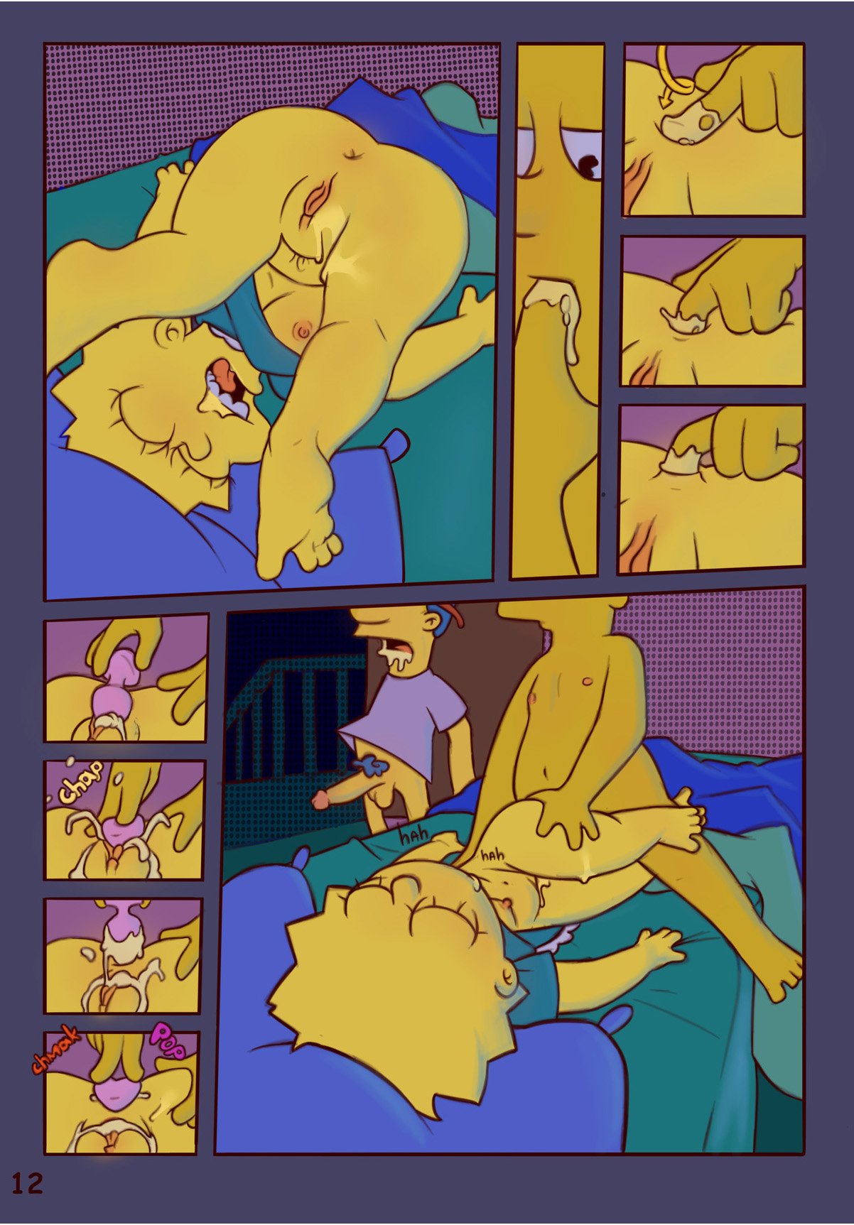 The SWINSONS parte 1 xxx comic los simpson - The SWINSONS parte 1: Comic XXX Los Simpsons imagen 14