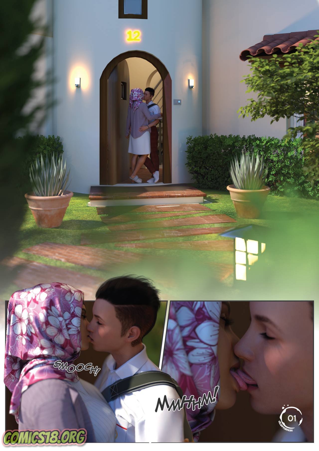 Between AFFECTION and INTIMACY parte 4 Between AFFECTION and INTIMACY parte 4 — página 2 del cómic 3D XXX
