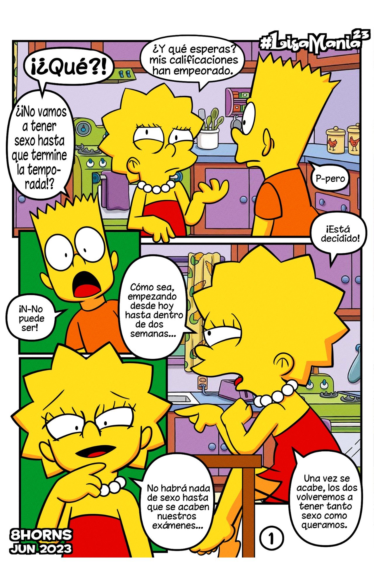 Los Simpsons en Los Simpsons comic XXX - imagen 3 de 14