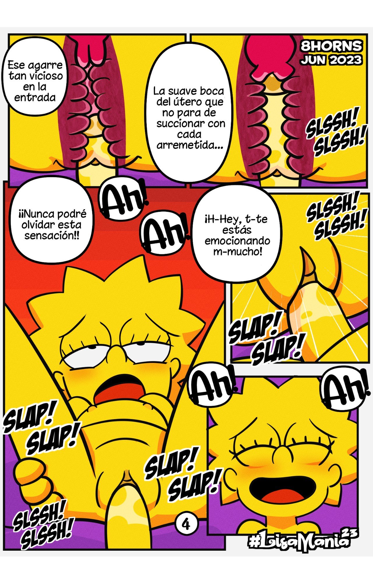 xxx comic los simpson - Having Pasión con el Amor en Comic XXX Los Simpsons imagen 6