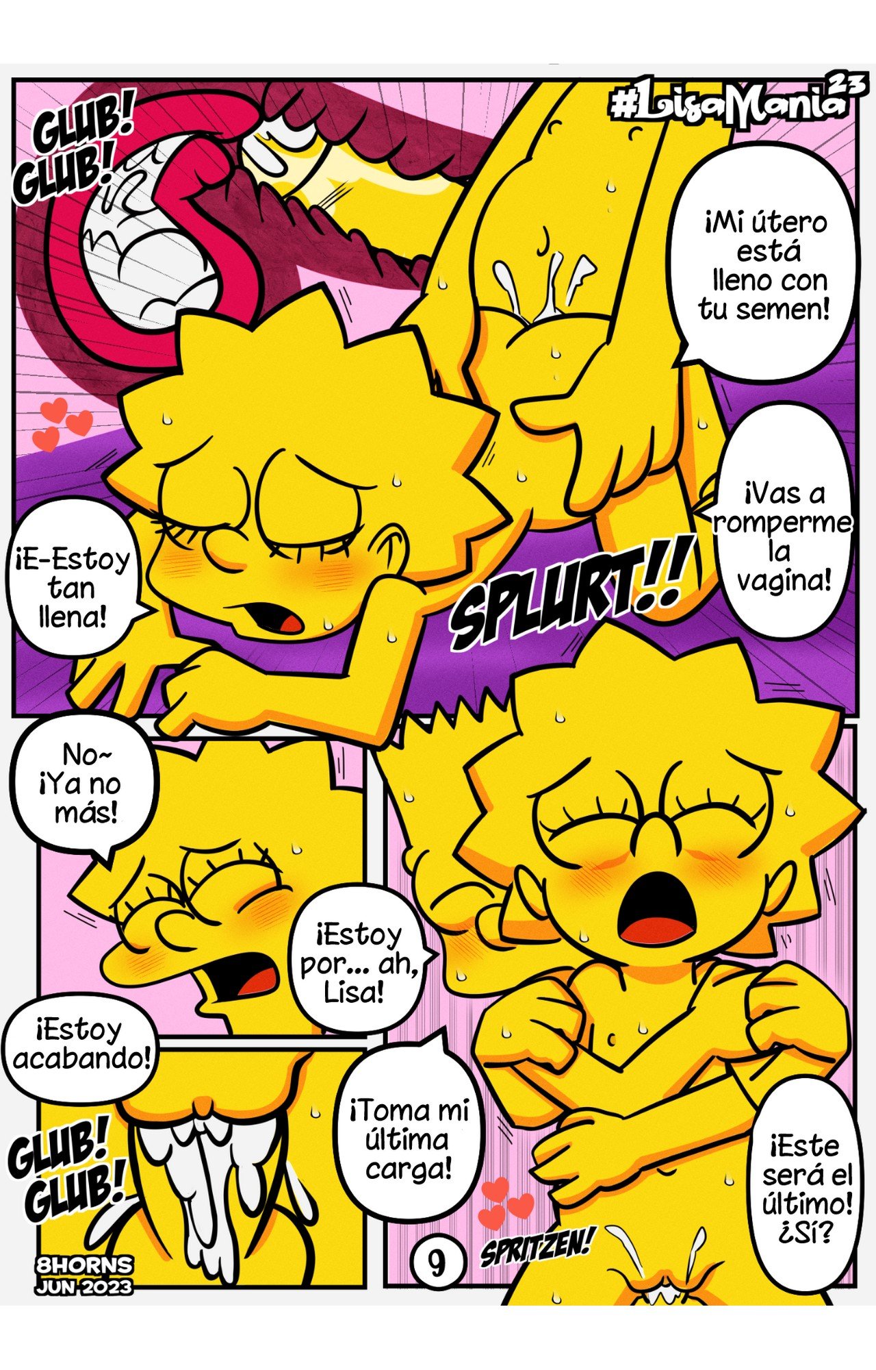 Los Simpsons en Los Simpsons comic XXX - imagen 11 de 14