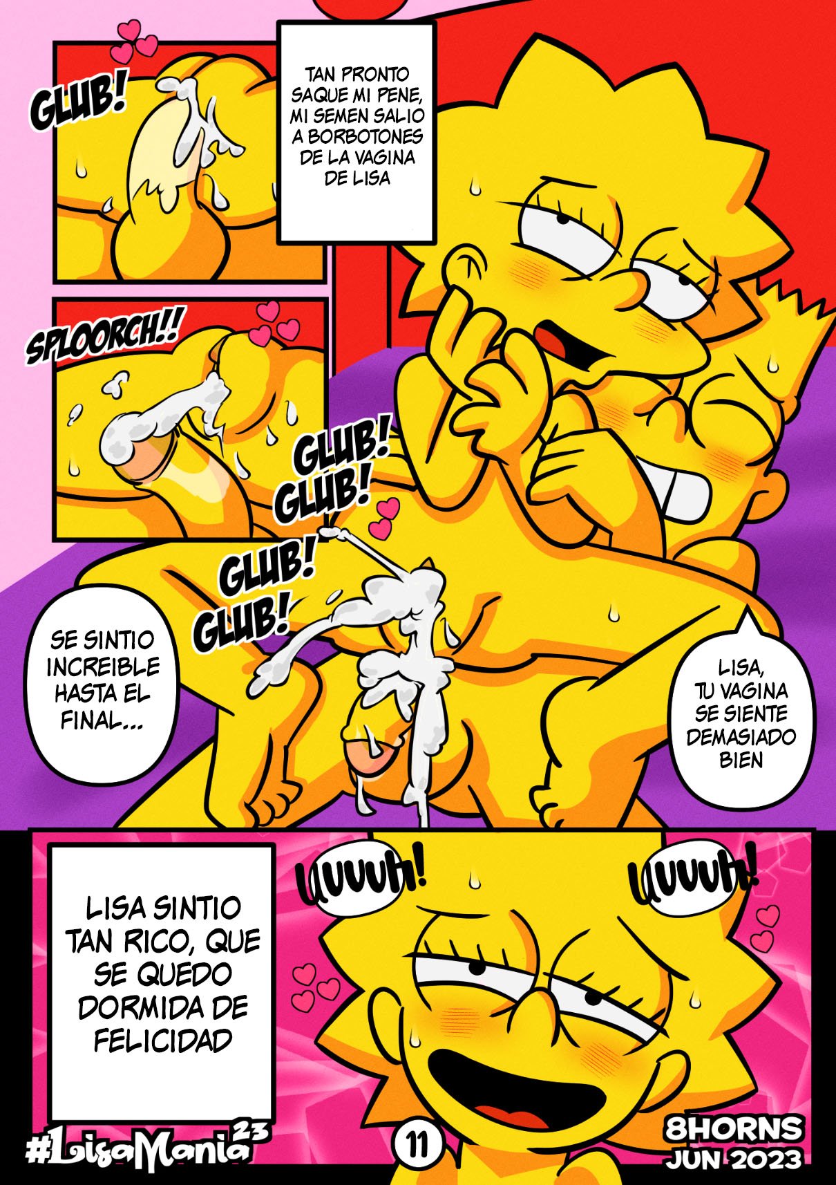 Having Pasión con el Amor en Comic XXX Los Simpsons Los Simpsons - Comic XXX Los Simpsons imagen