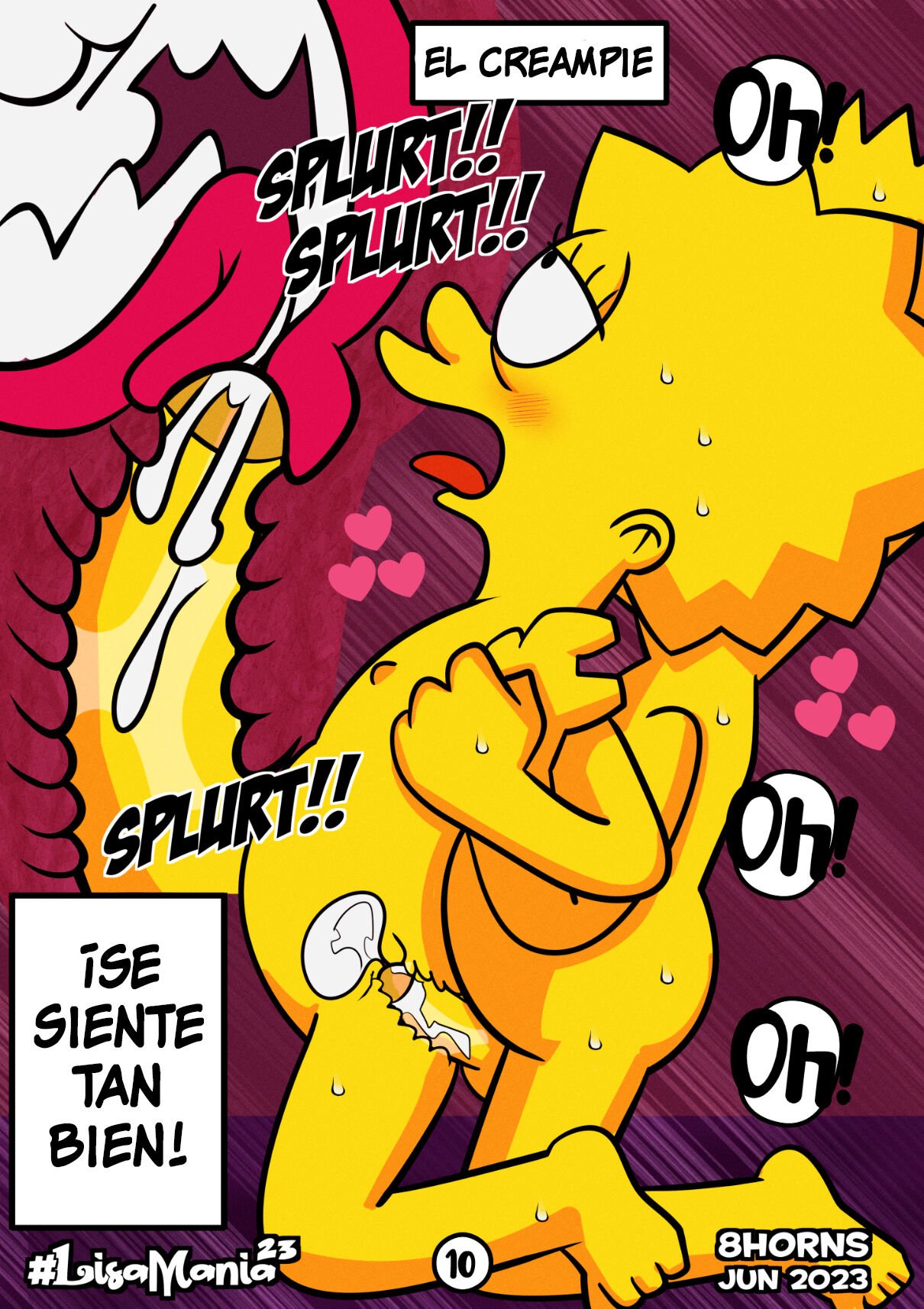 Having Pasión con el Amor en Comic XXX Los Simpsons - xxx comic los simpson página 12