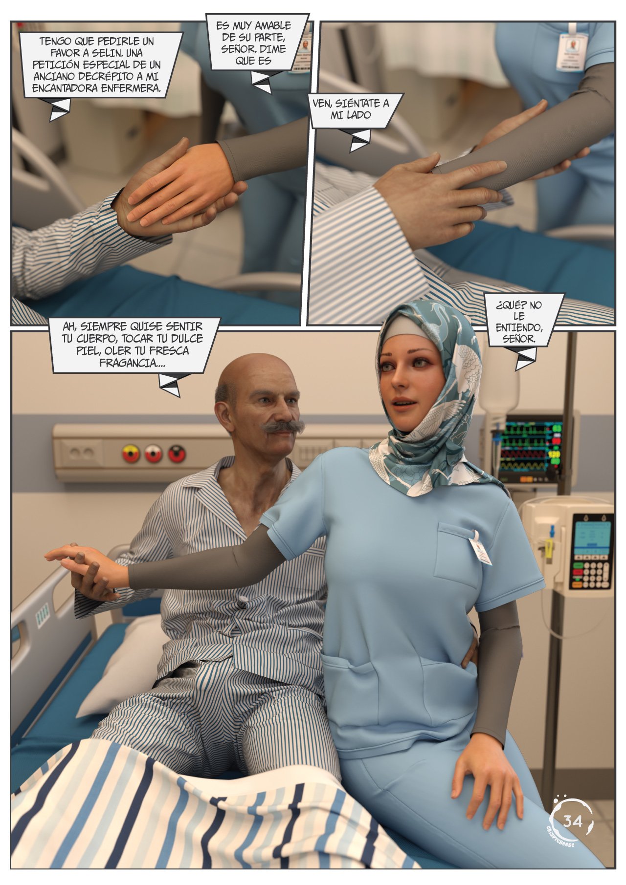 Página 35 de 97 de BLENDED Bonds — Comic 3D XXX