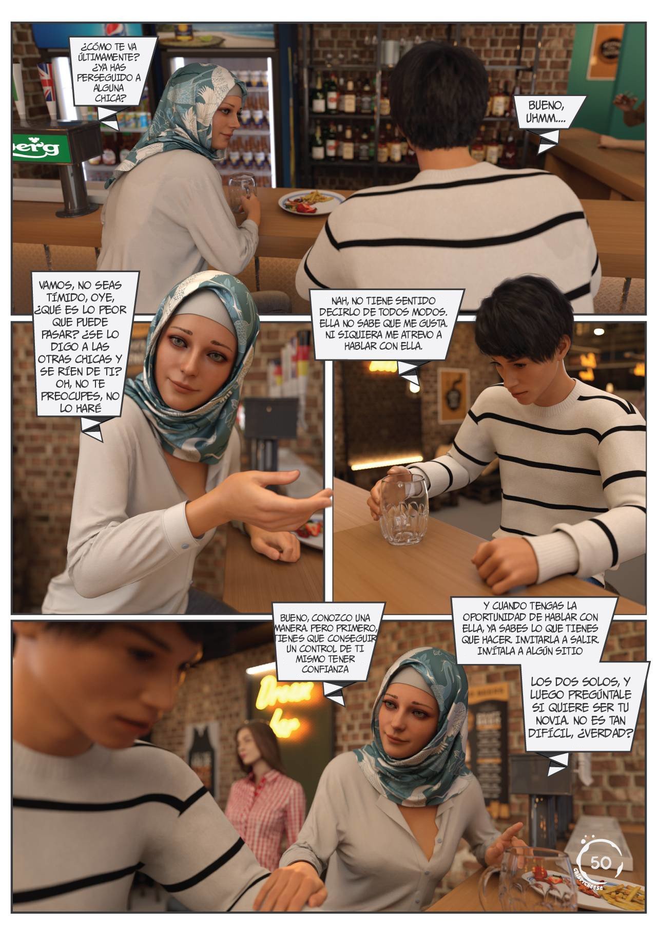 Página 51 de 97 de BLENDED Bonds — Comic 3D XXX