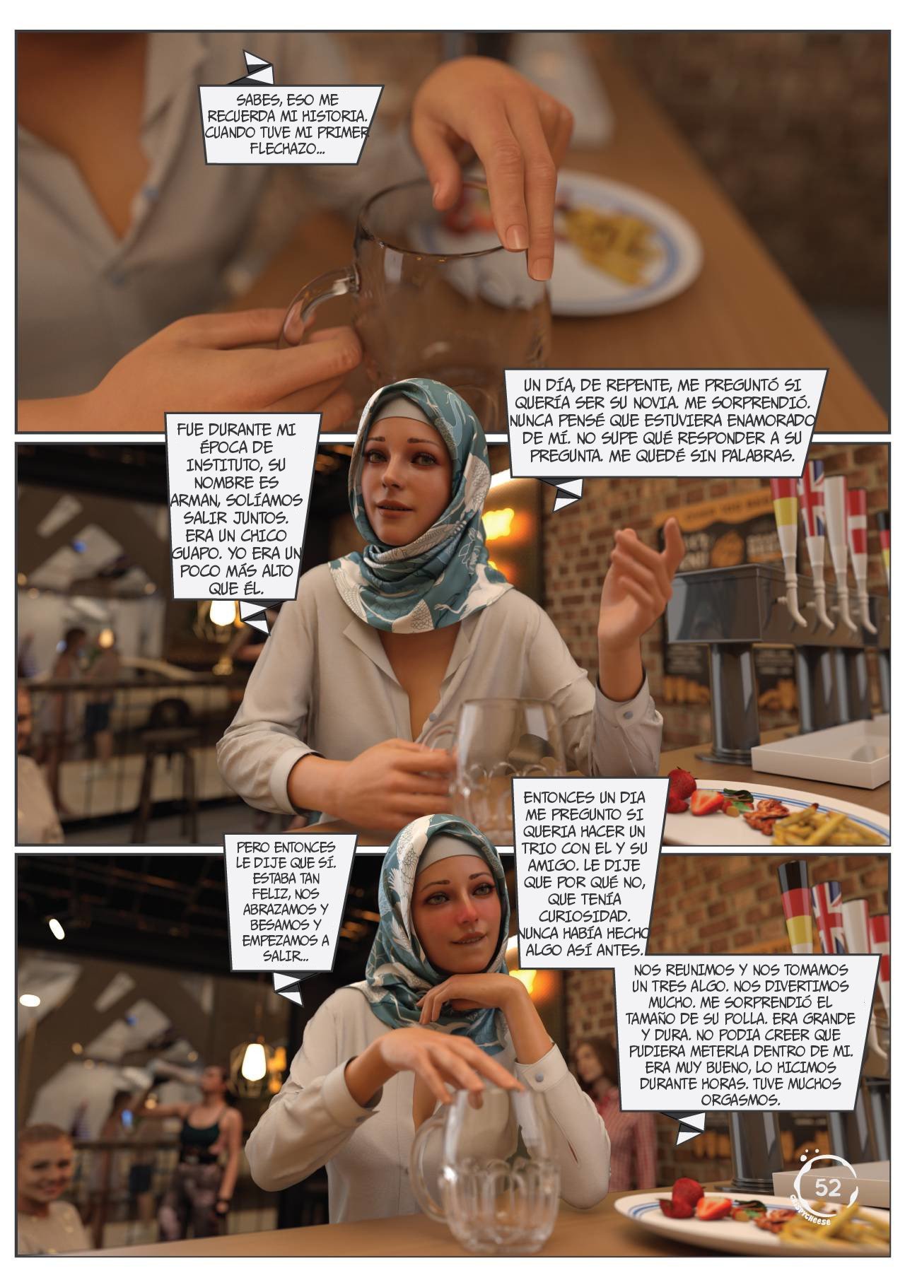 BLENDED Bonds en Comic 3D XXX — página 53 de 97