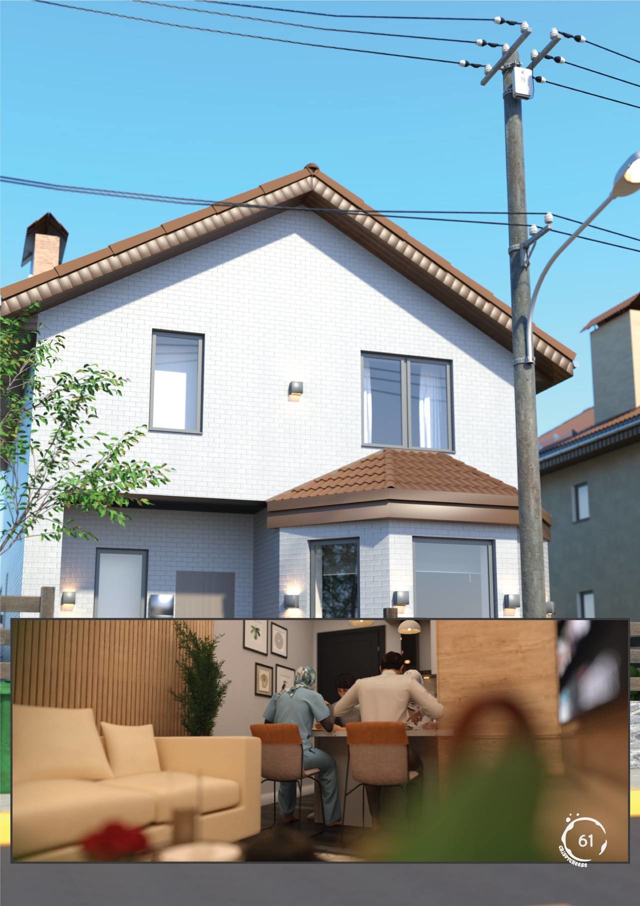 BLENDED Bonds — página 62 del cómic 3D XXX