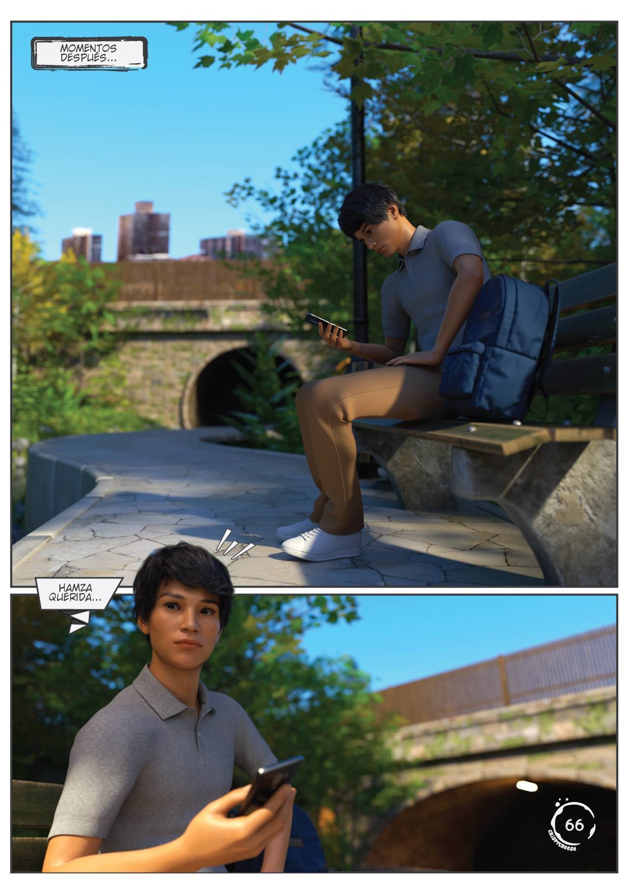 Página 67 de 97 de BLENDED Bonds — Comic 3D XXX