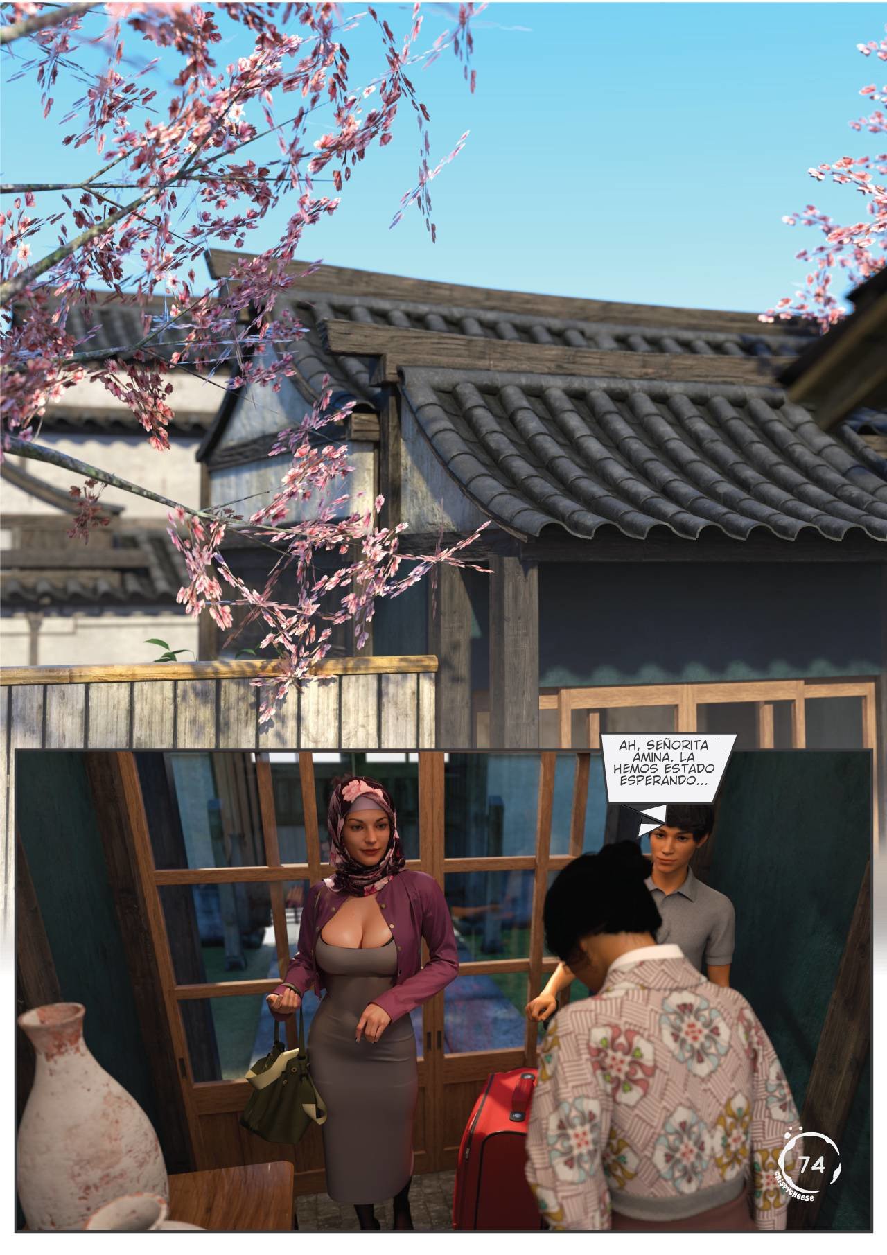 Página 75 de 97 de BLENDED Bonds — Comic 3D XXX