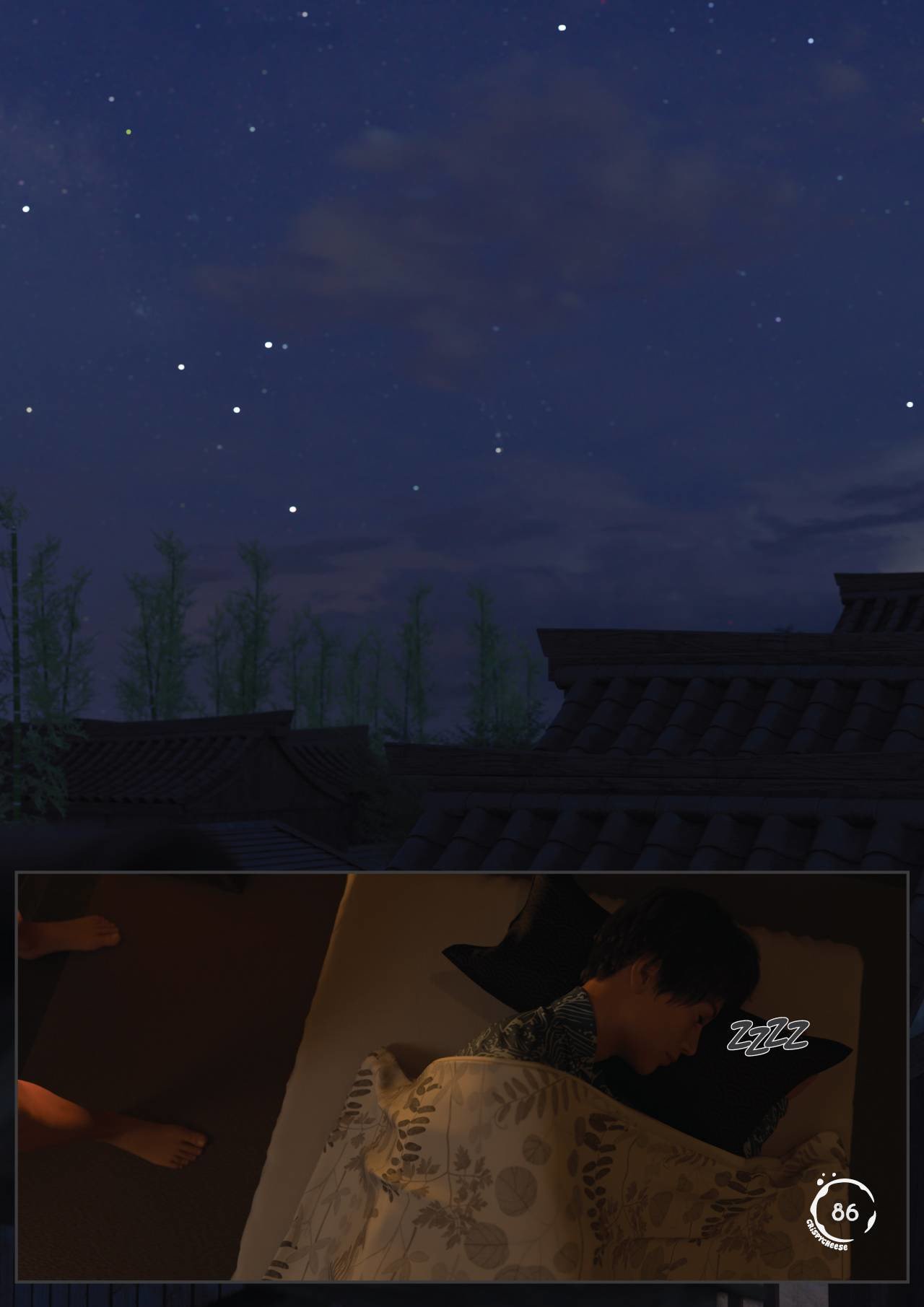 Página 87 de 97 de BLENDED Bonds — Comic 3D XXX