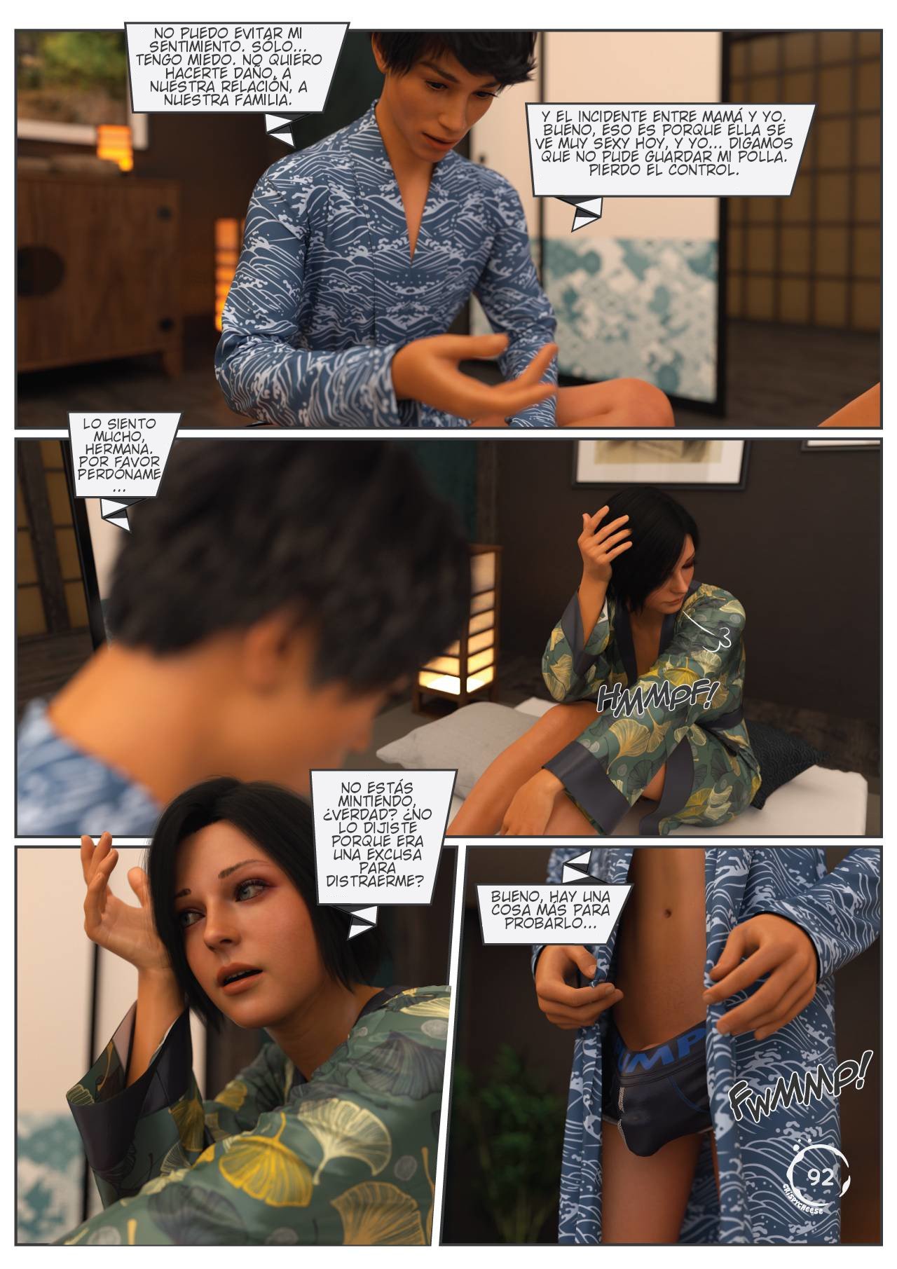 BLENDED Bonds en Comic 3D XXX — página 93 de 97