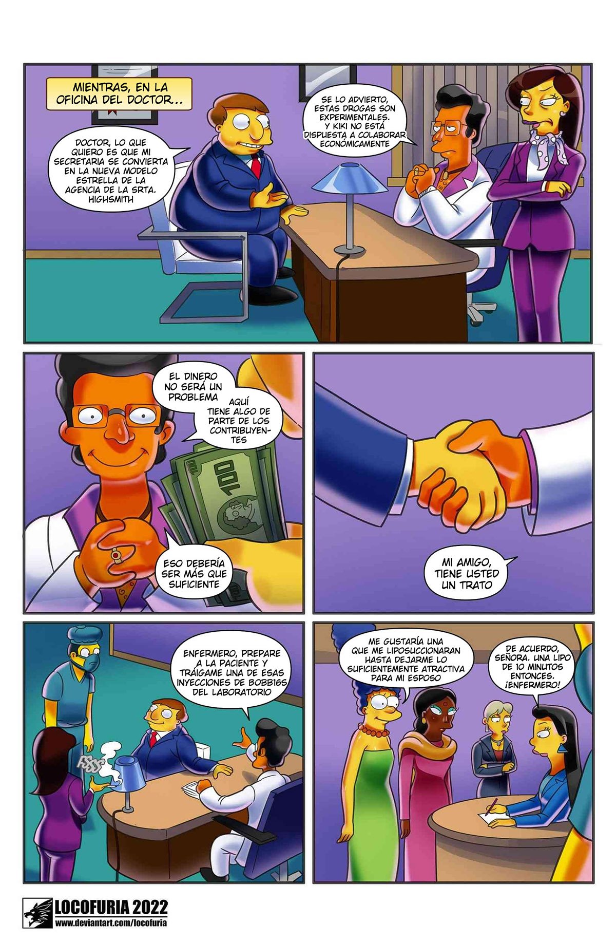 BIG BREASTS Comic XXX Los Simpsons: Big Breasts - Explorando la Diversión Adulto Los Simpsons - Comic XXX Los Simpsons