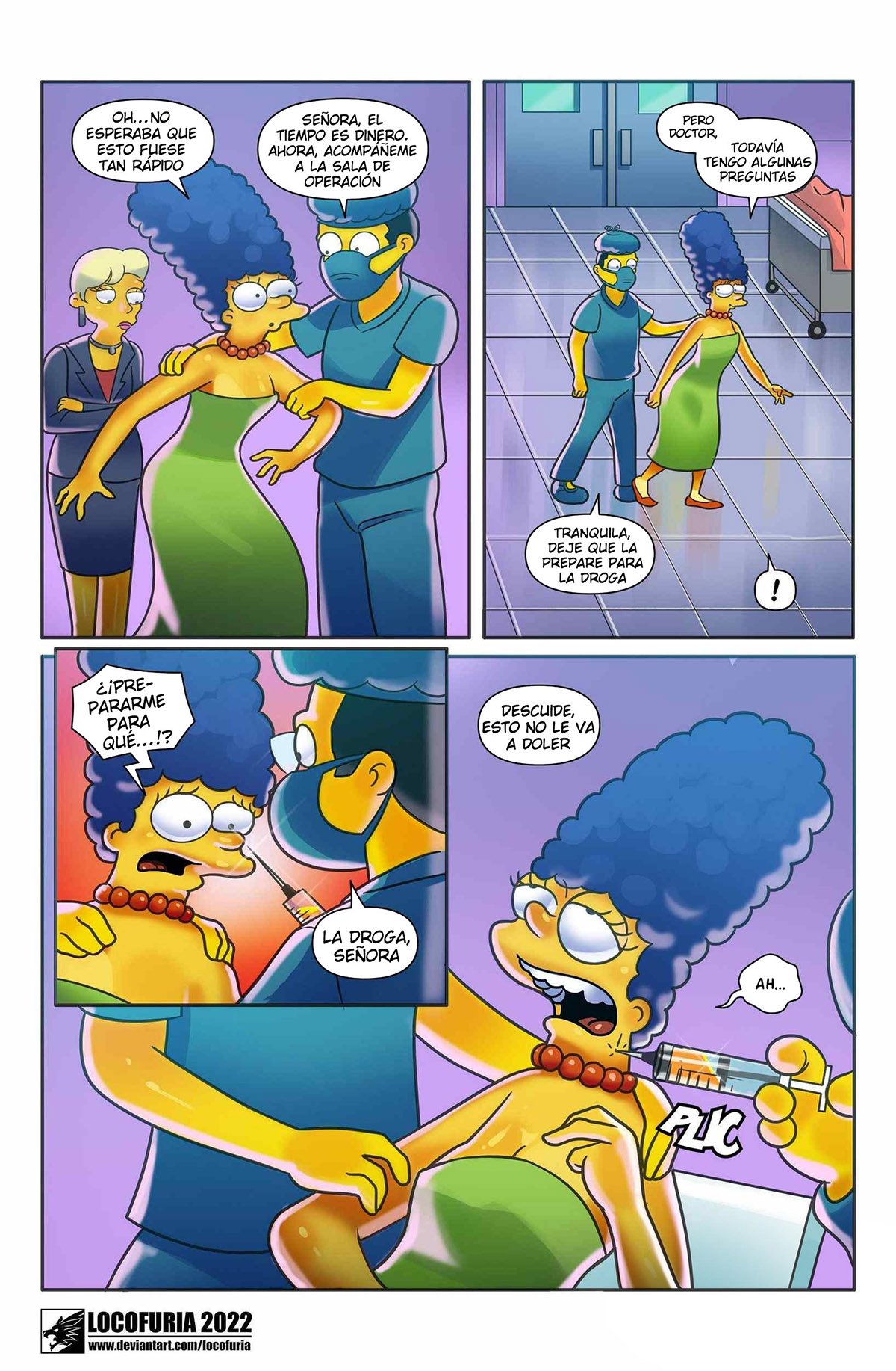 BIG BREASTS xxx comic los simpson - Comic XXX Los Simpsons: Big Breasts - Explorando la Diversión Adulto imagen 6