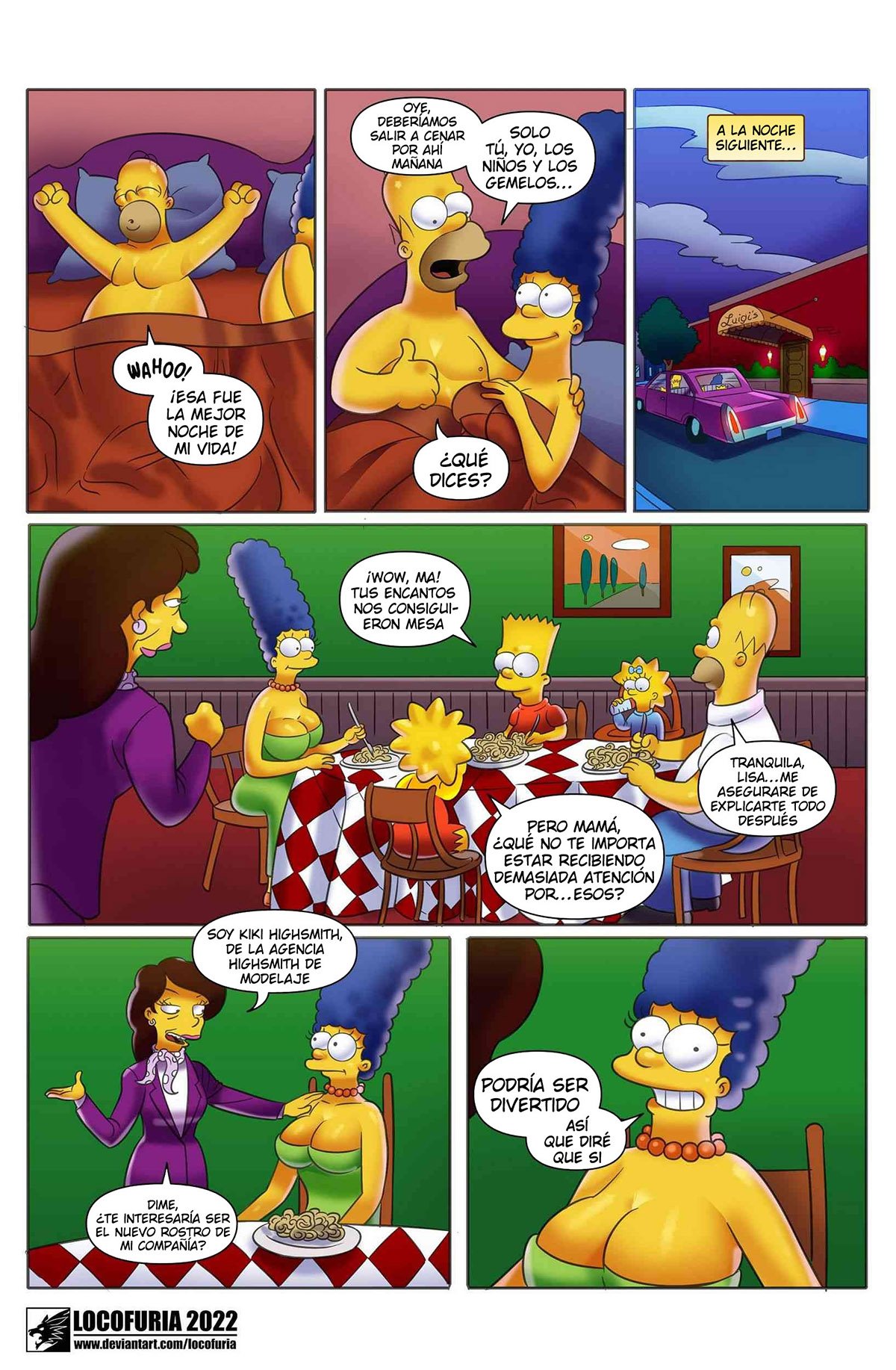 BIG BREASTS Los Simpsons en Los Simpsons comic XXX - imagen 19 de 29