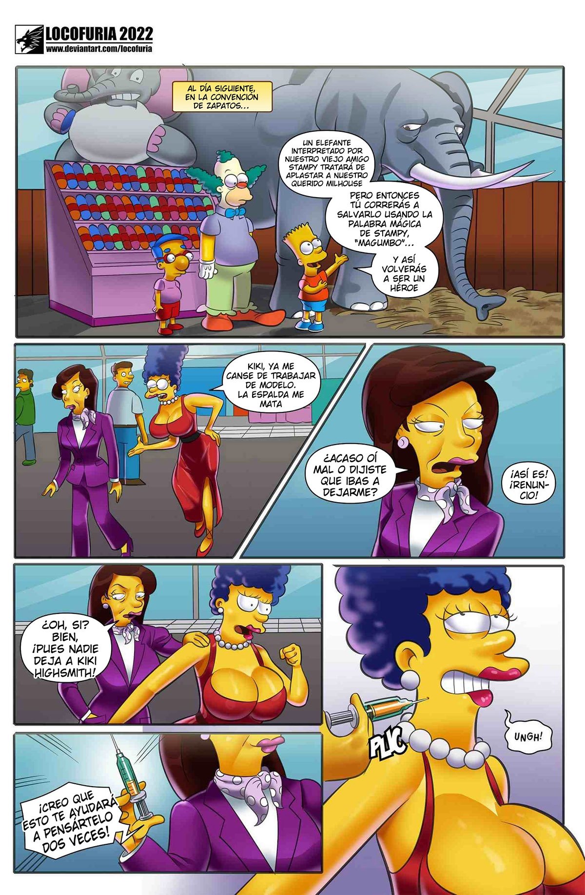 BIG BREASTS Comic XXX Los Simpsons: Big Breasts - Explorando la Diversión Adulto - xxx comic los simpson página 24