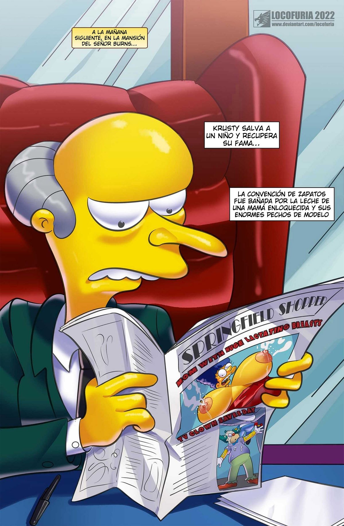 BIG BREASTS Comic XXX Los Simpsons: Big Breasts - Explorando la Diversión Adulto Los Simpsons - Comic XXX Los Simpsons