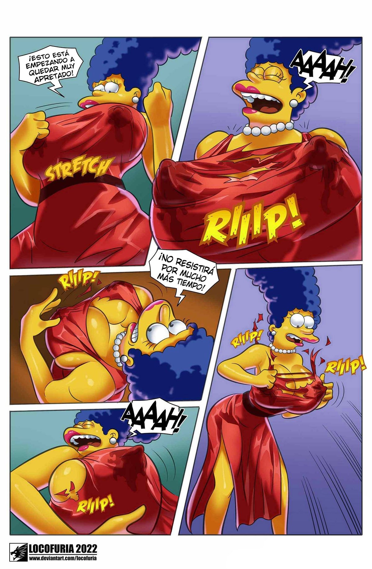BIG BREASTS xxx comic los simpson - Comic XXX Los Simpsons: Big Breasts - Explorando la Diversión Adulto imagen 26