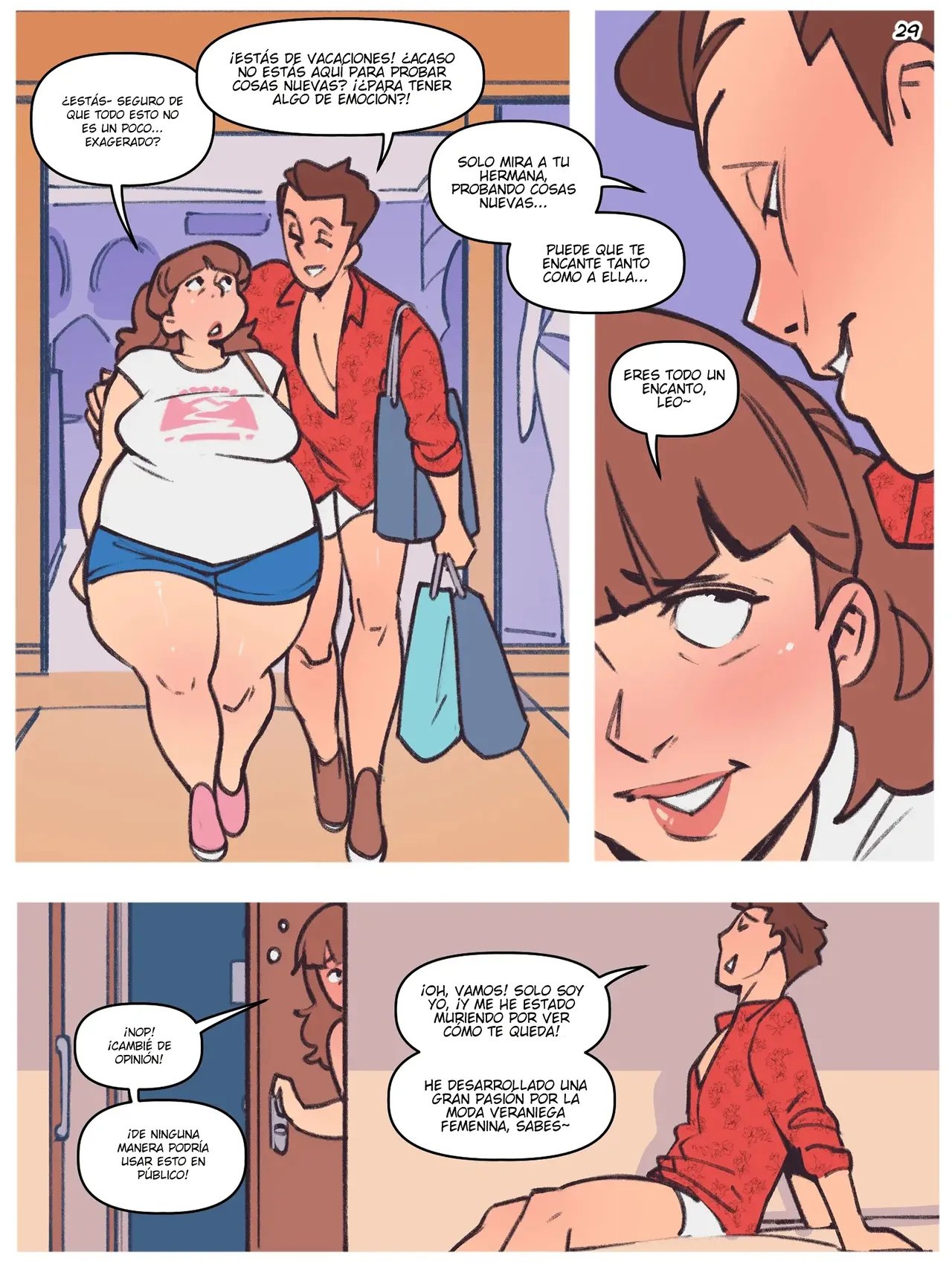 Comprando TRAJES de BAÑO Comprando TRAJES de BAÑO - Mama Comic XXX - Mama Comic - 29 de 43
